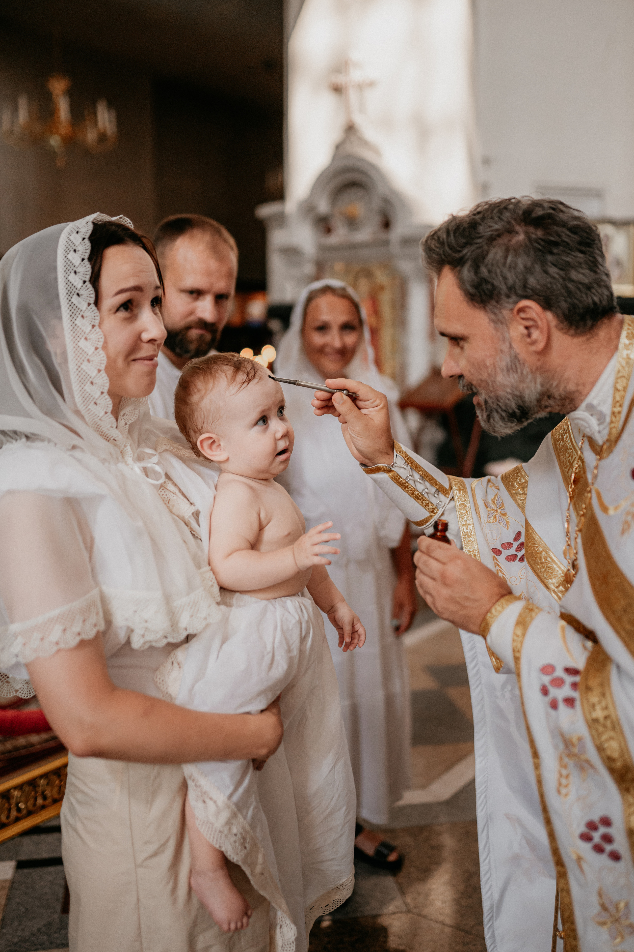 Крещение Стеши. Семейный и детский фотограф в Краснодаре