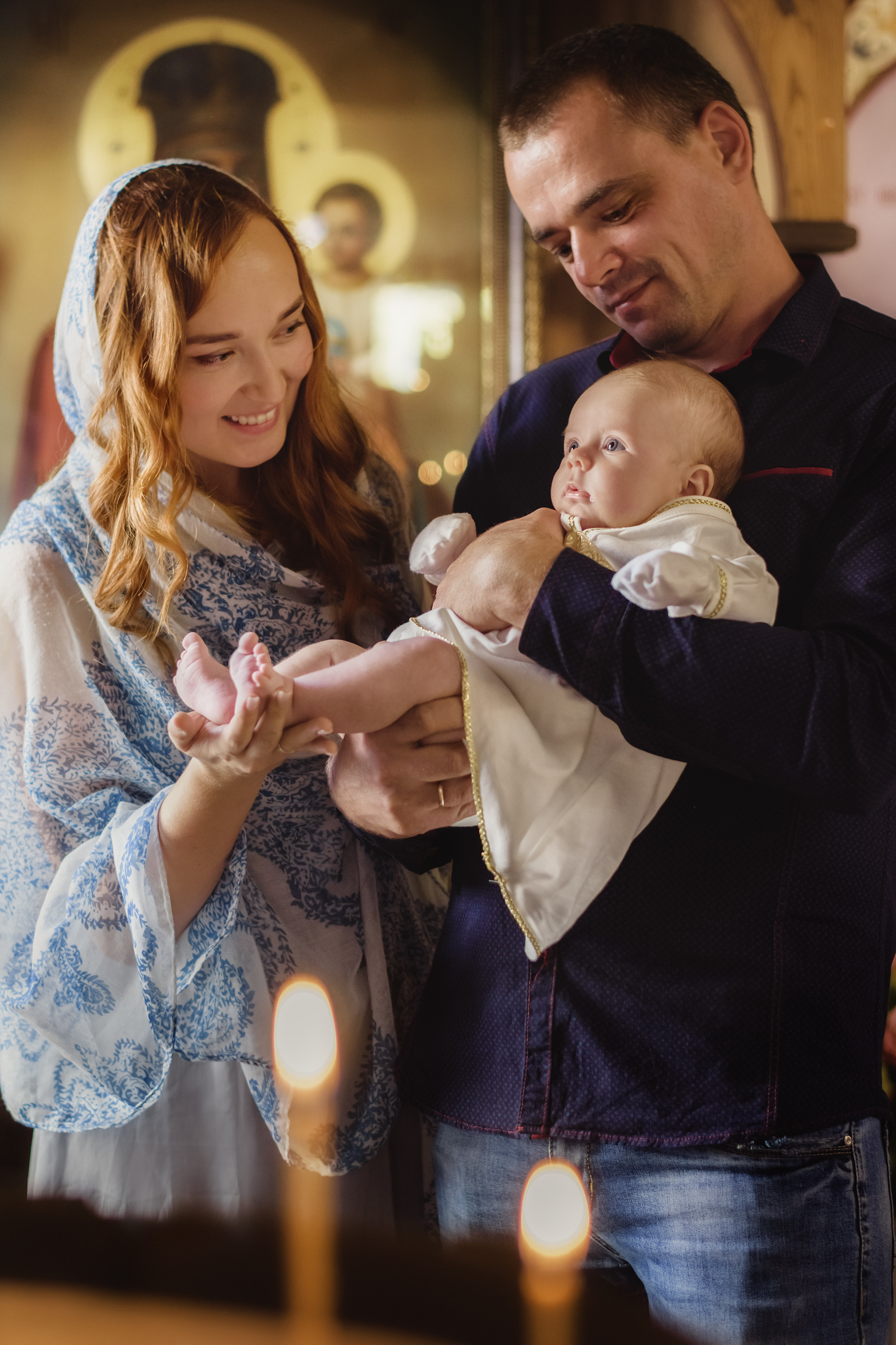Крещение Владимира. Семейный и детский фотограф в Краснодаре
