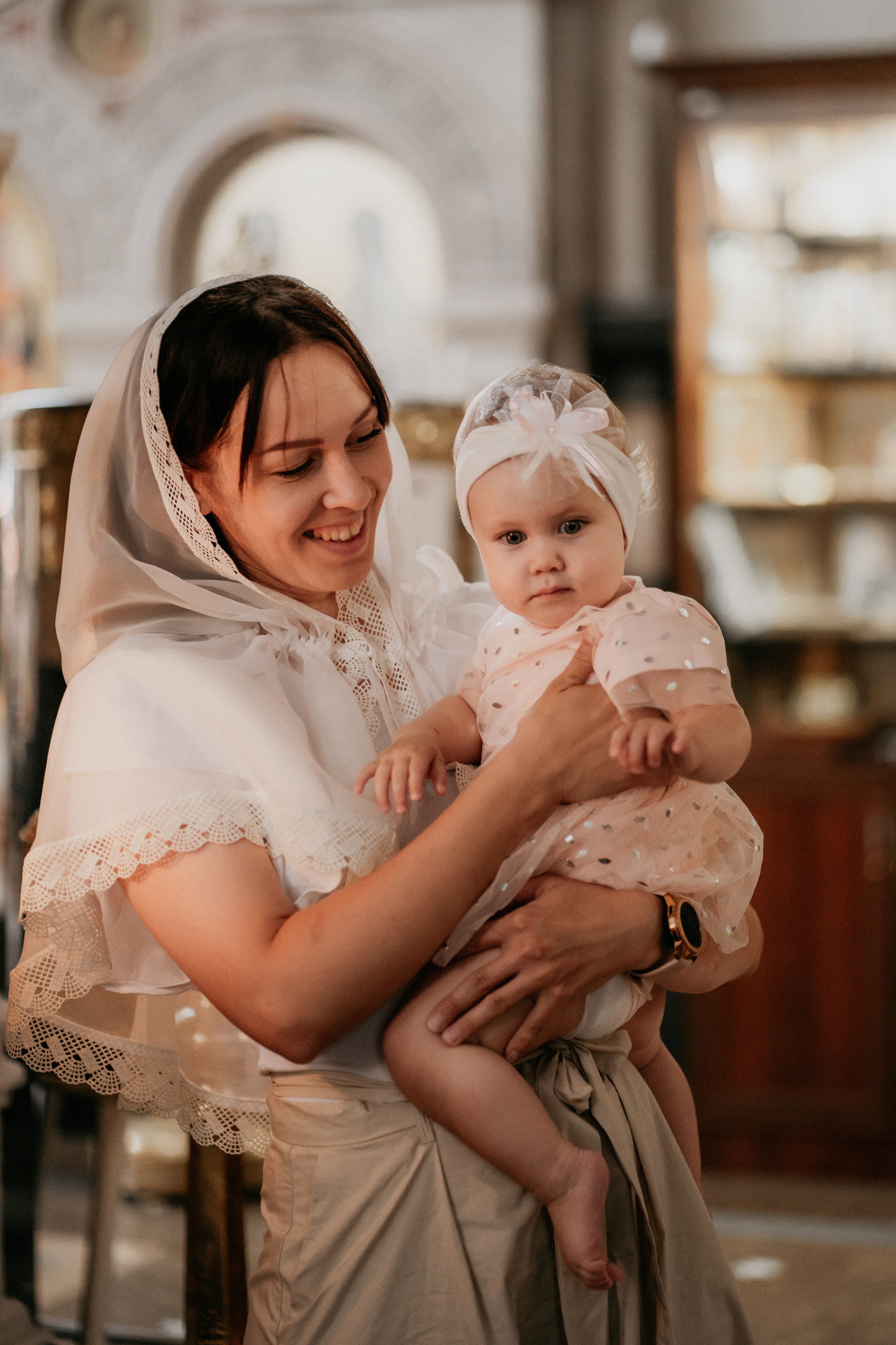 Крещение Стеши. Семейный и детский фотограф в Краснодаре
