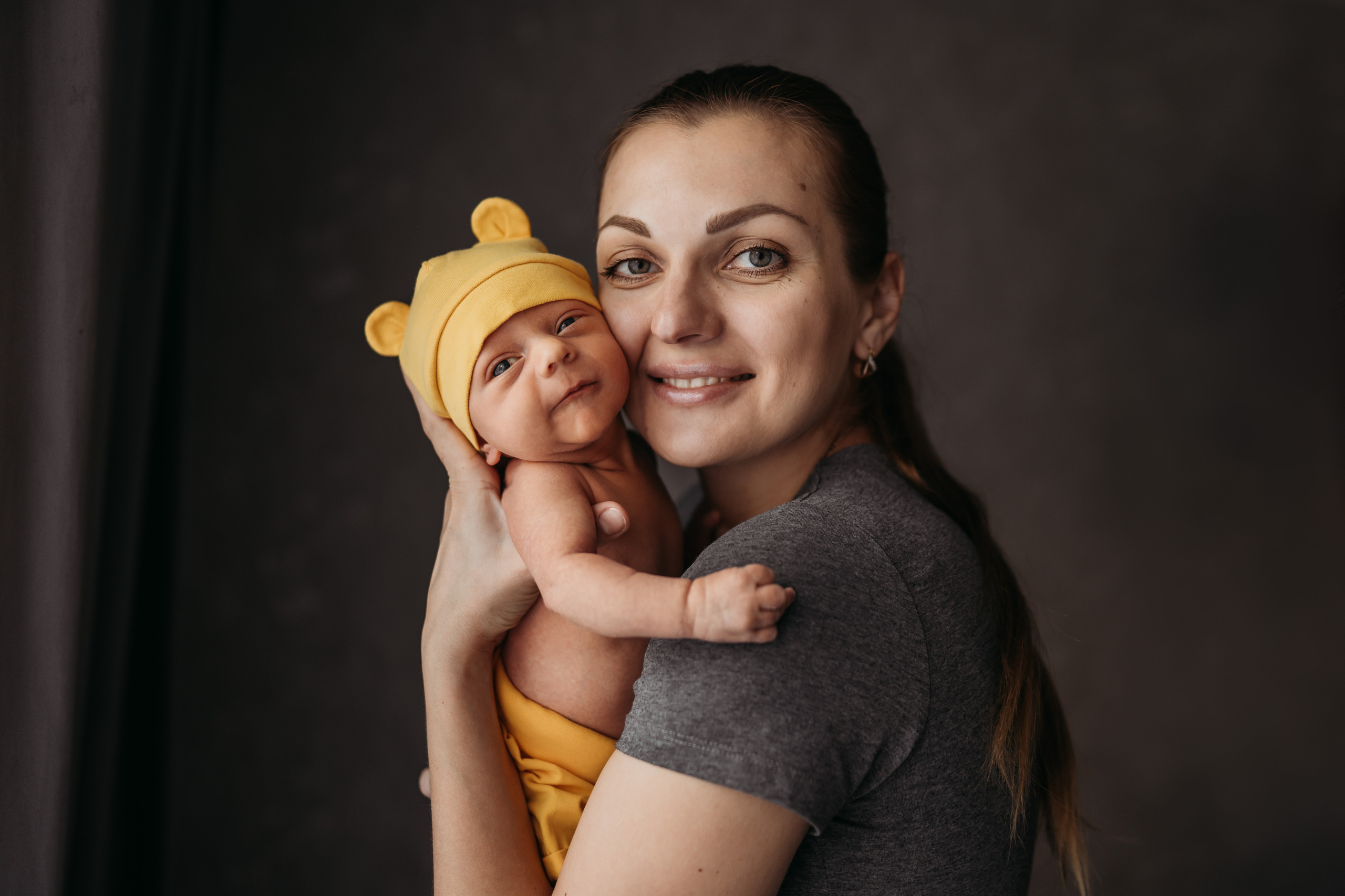 Новый человек в семье Оли. Семейный и детский фотограф в Краснодаре