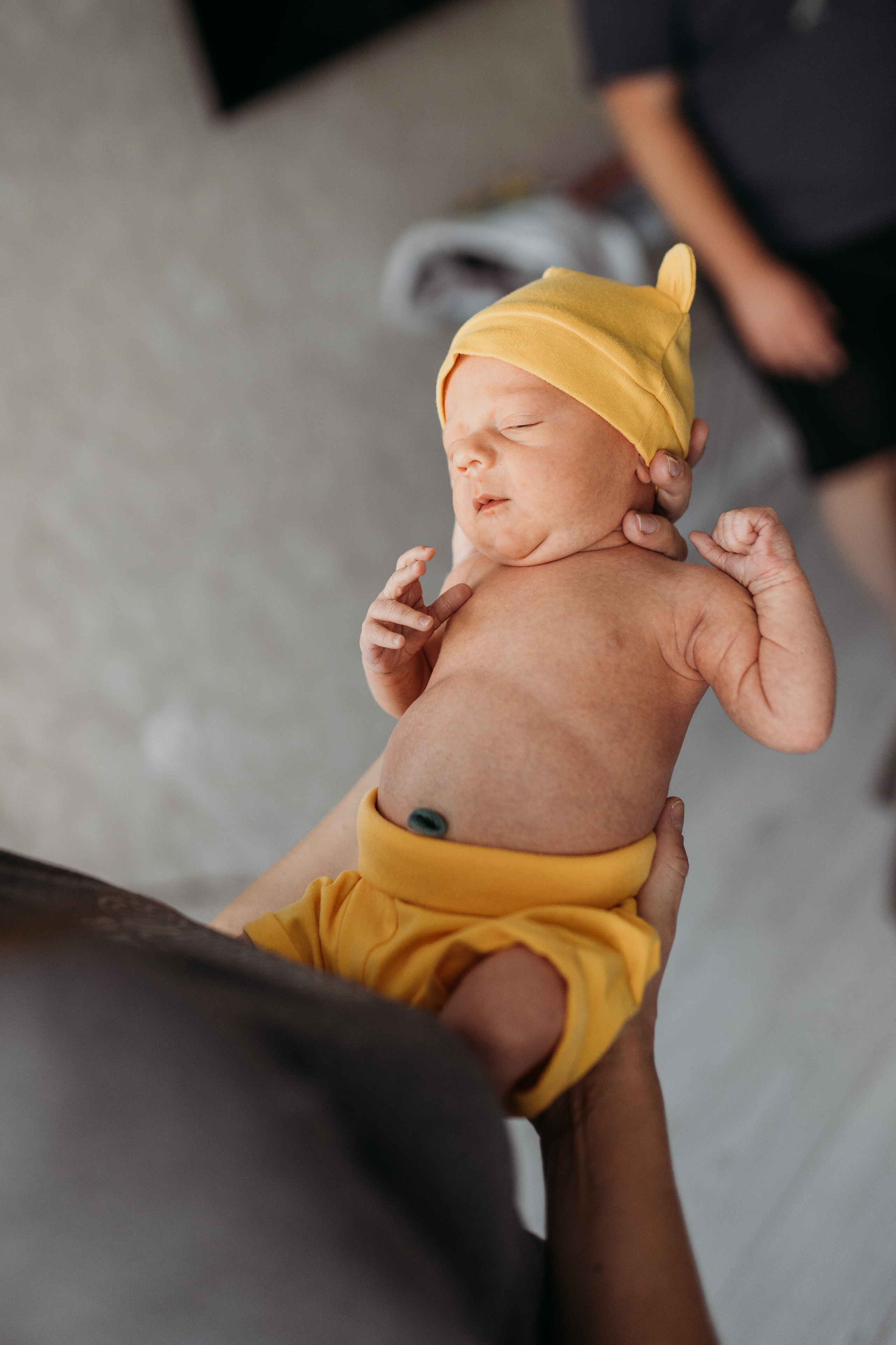 Новый человек в семье Оли. Семейный и детский фотограф в Краснодаре