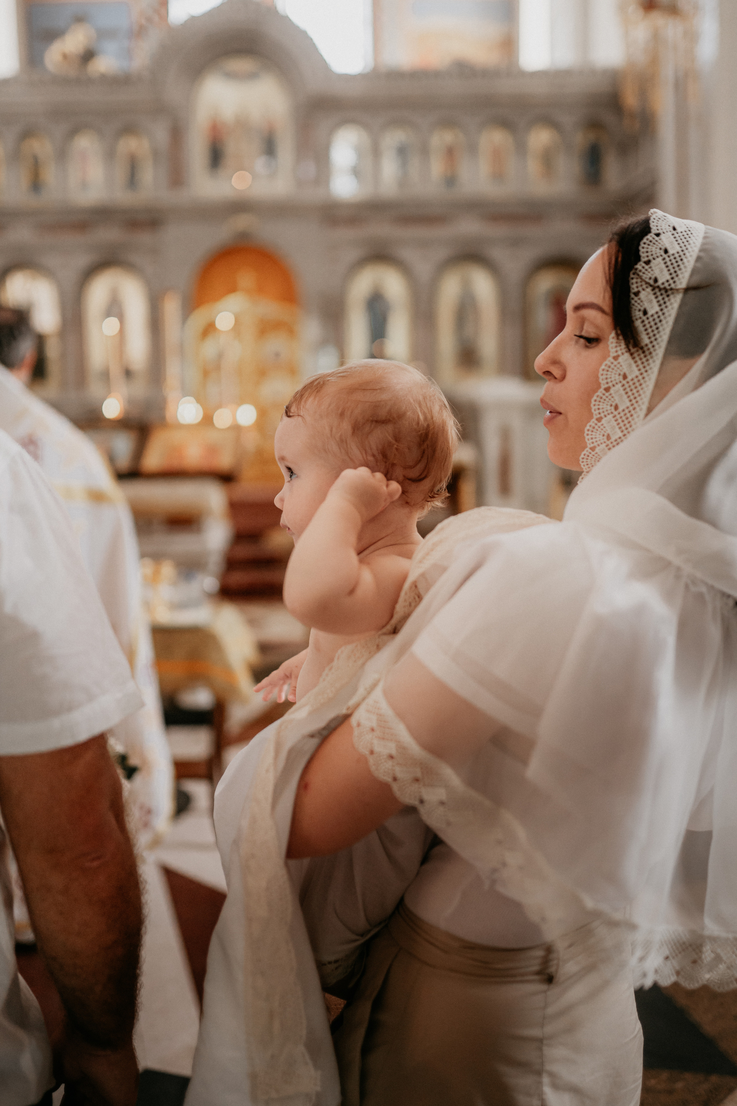 Крещение Стеши. Семейный и детский фотограф в Краснодаре