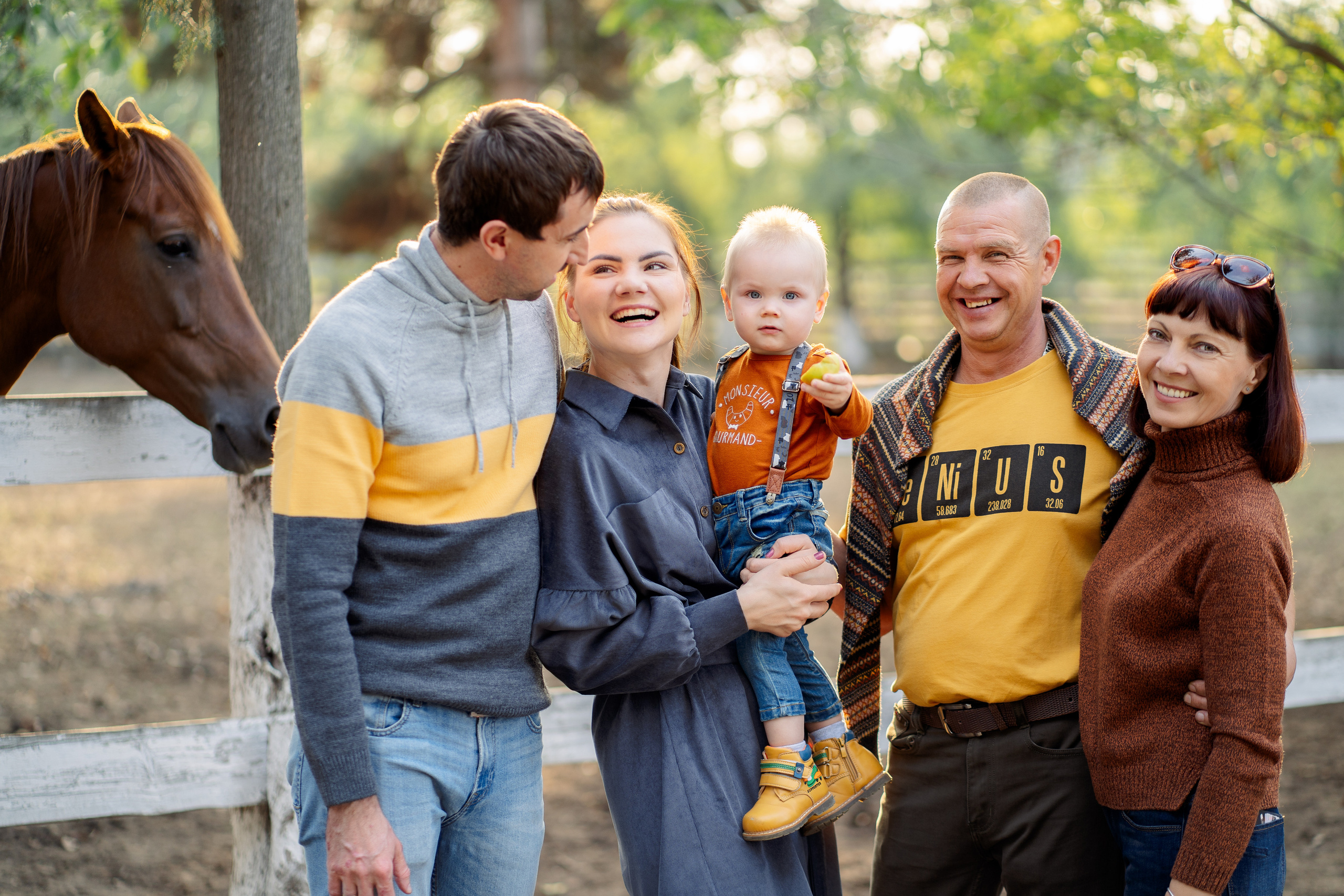 Дети, родители, внук. Семейный и детский фотограф в Краснодаре