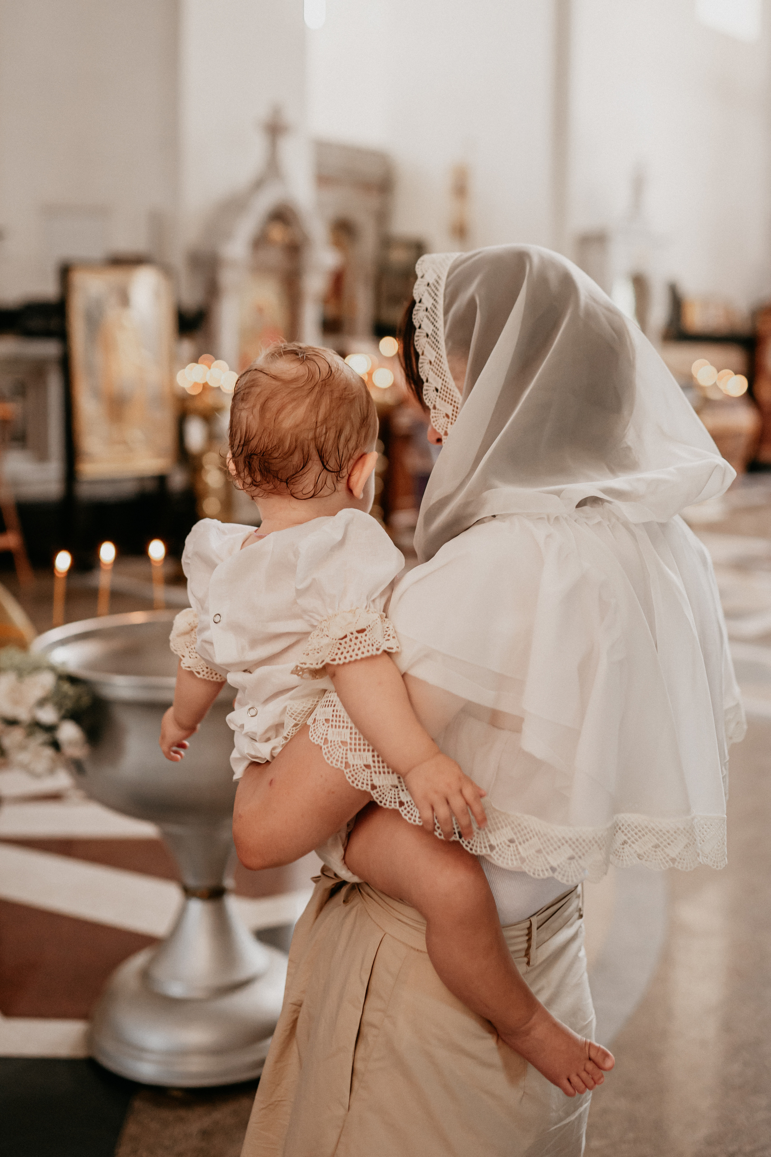 Крещение Стеши. Семейный и детский фотограф в Краснодаре