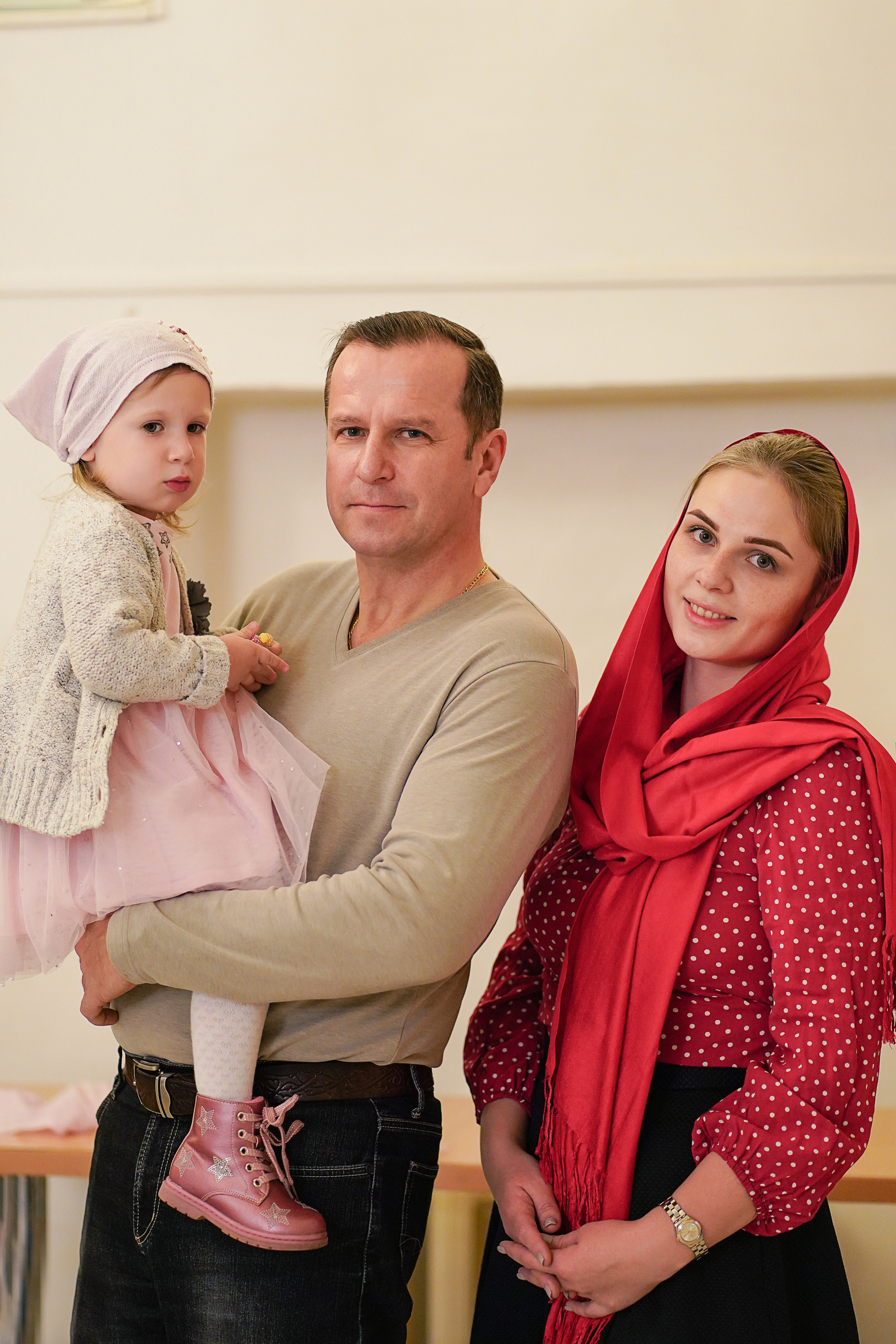 Крещение Павла. Семейный и детский фотограф в Краснодаре