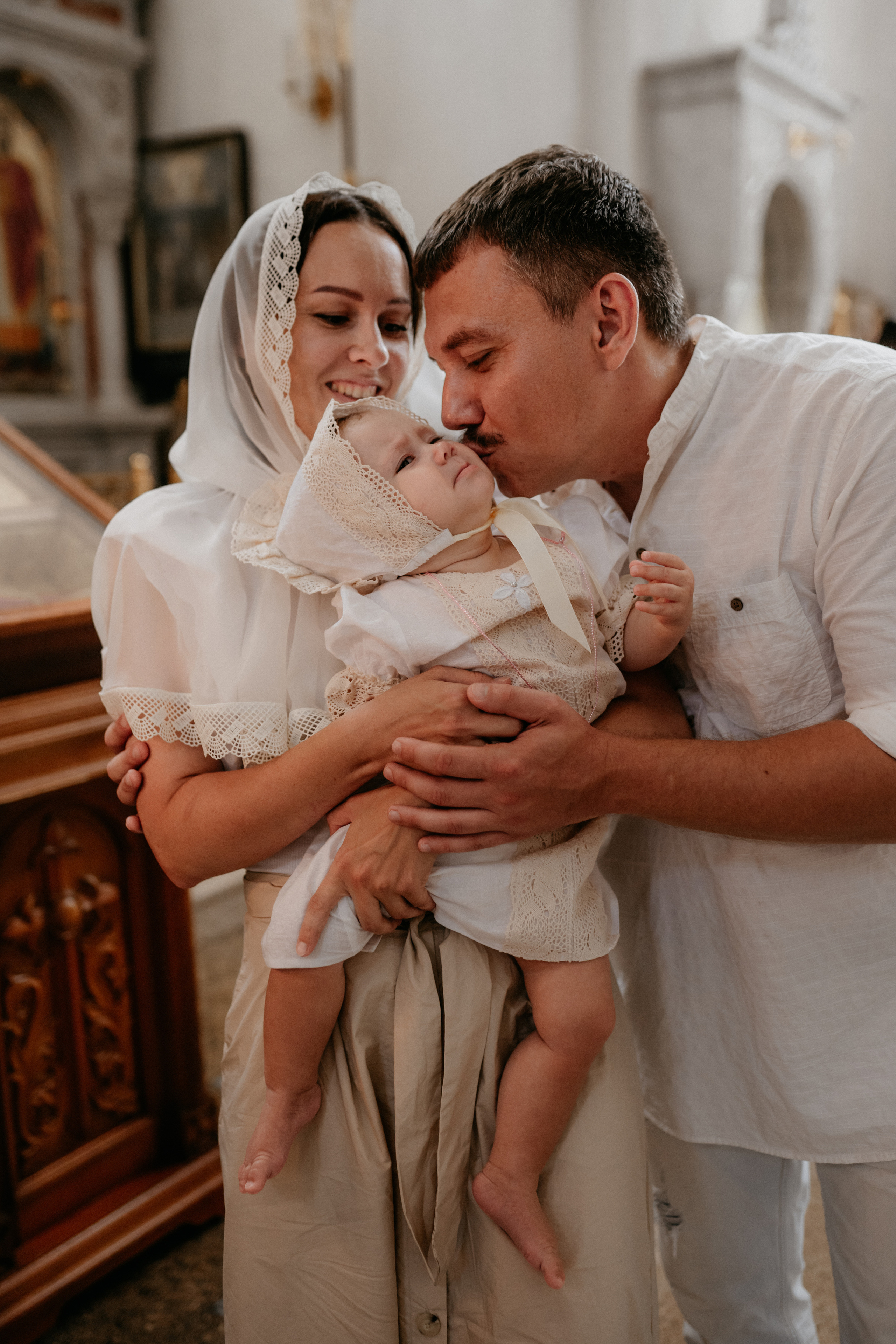 Крещение Стеши. Семейный и детский фотограф в Краснодаре