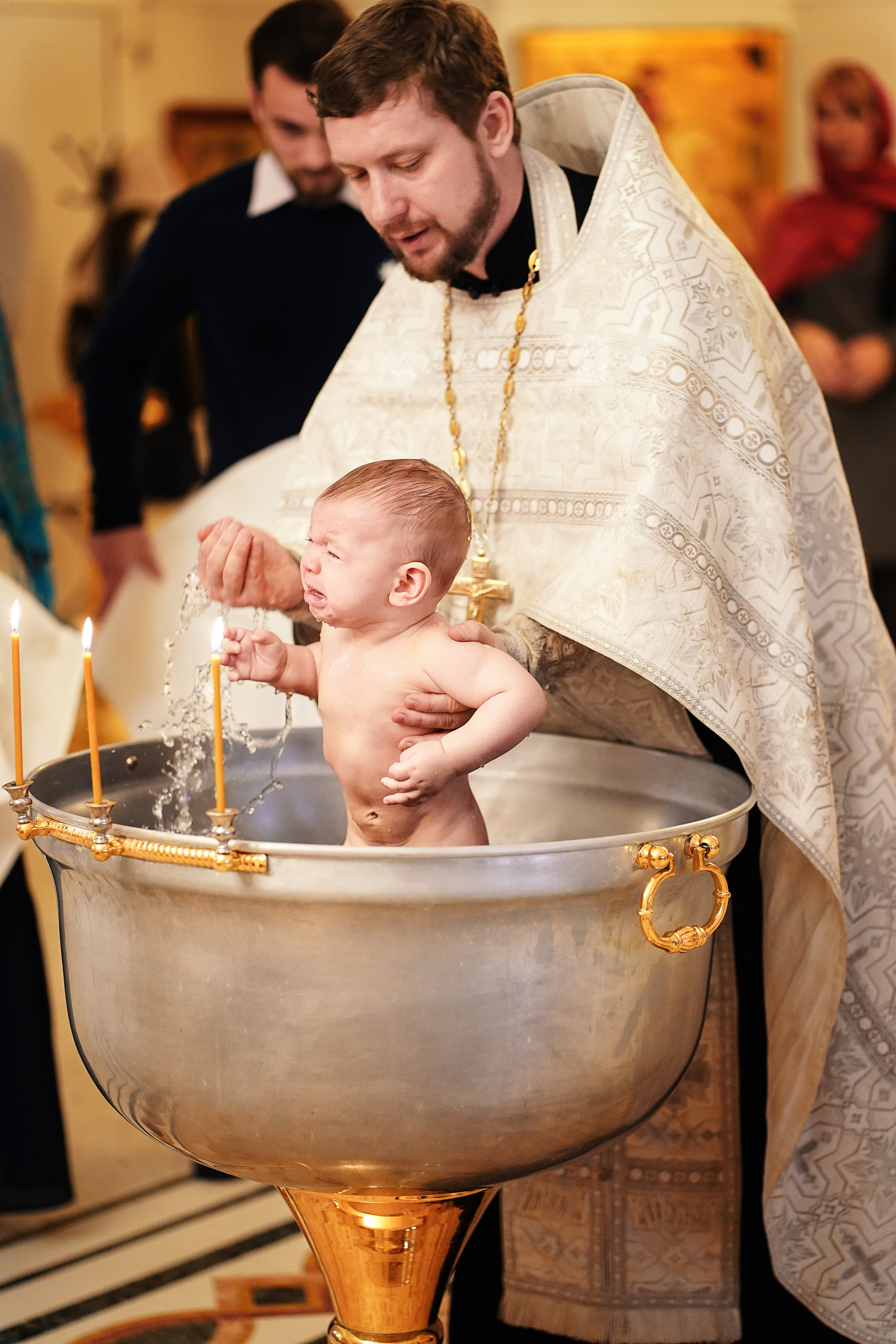 Крещение Павла. Семейный и детский фотограф в Краснодаре
