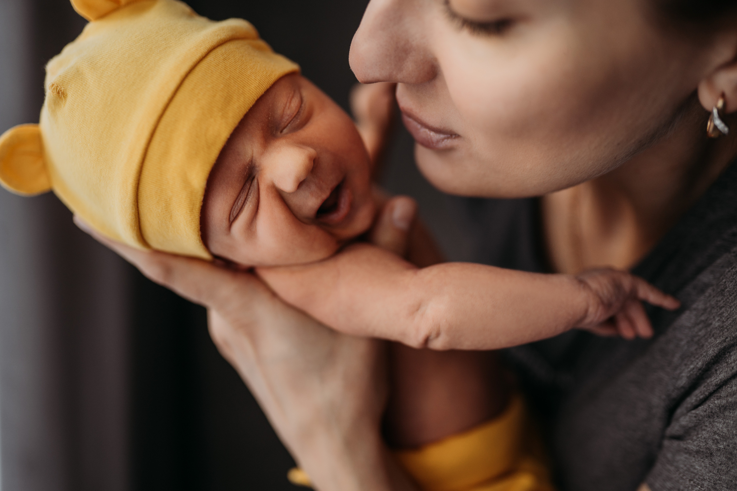 Новый человек в семье Оли. Семейный и детский фотограф в Краснодаре