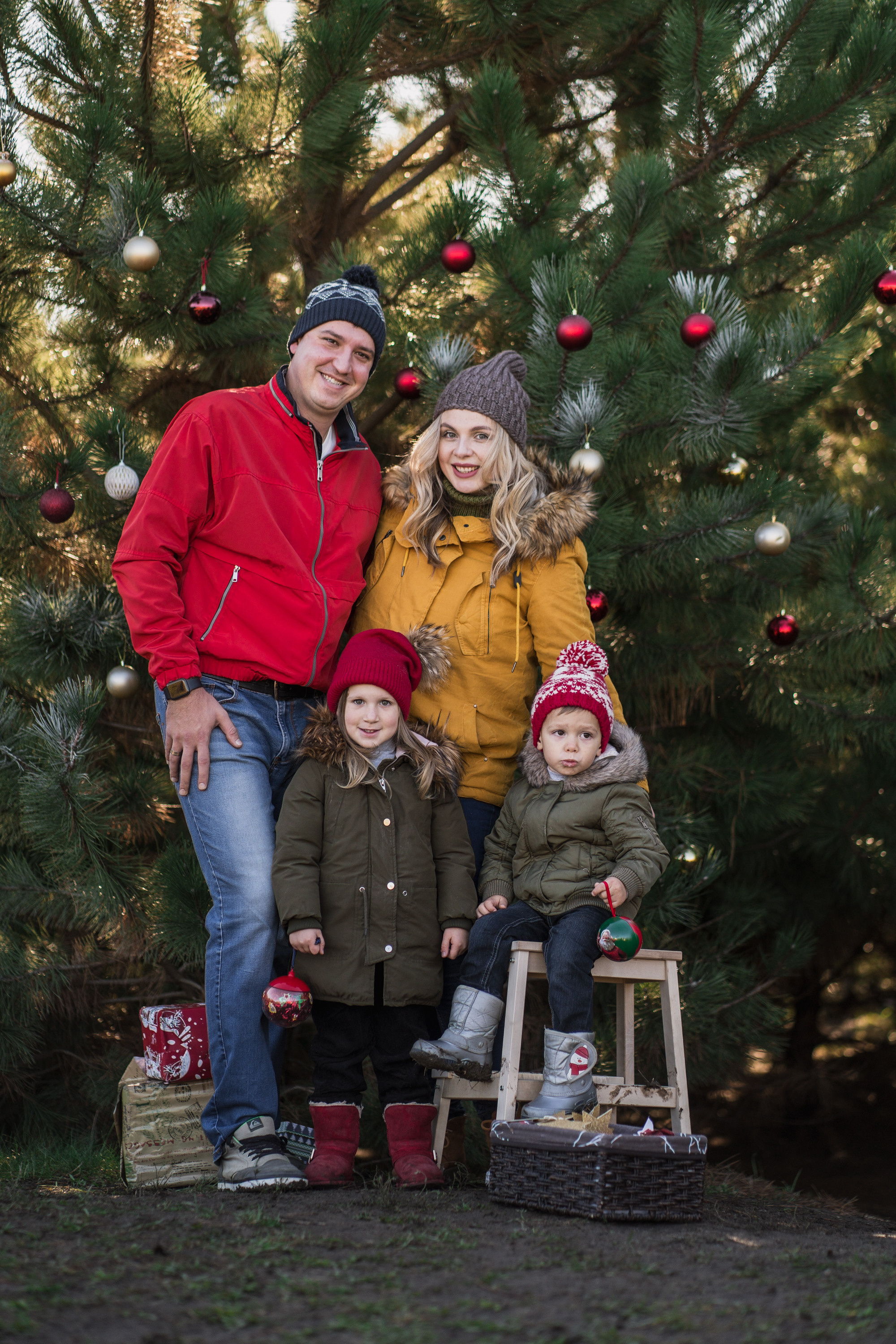 Зеленый Новый год. Семейный и детский фотограф в Краснодаре
