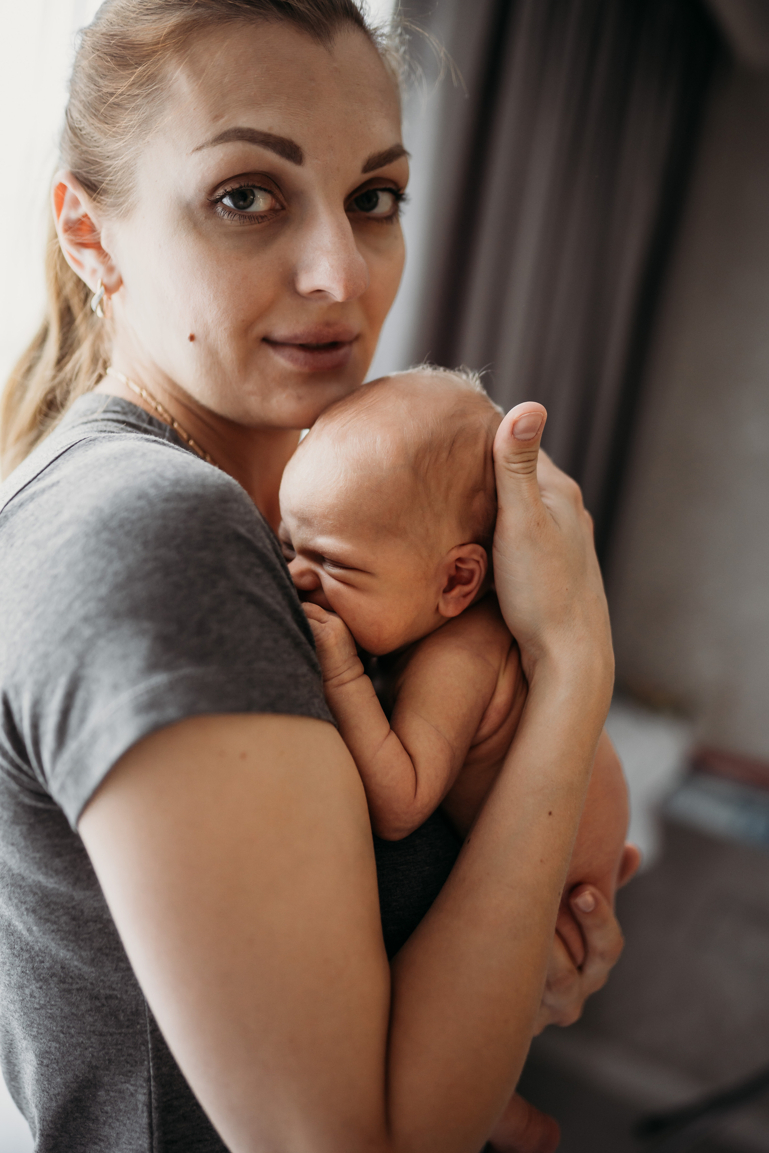 Новый человек в семье Оли. Семейный и детский фотограф в Краснодаре