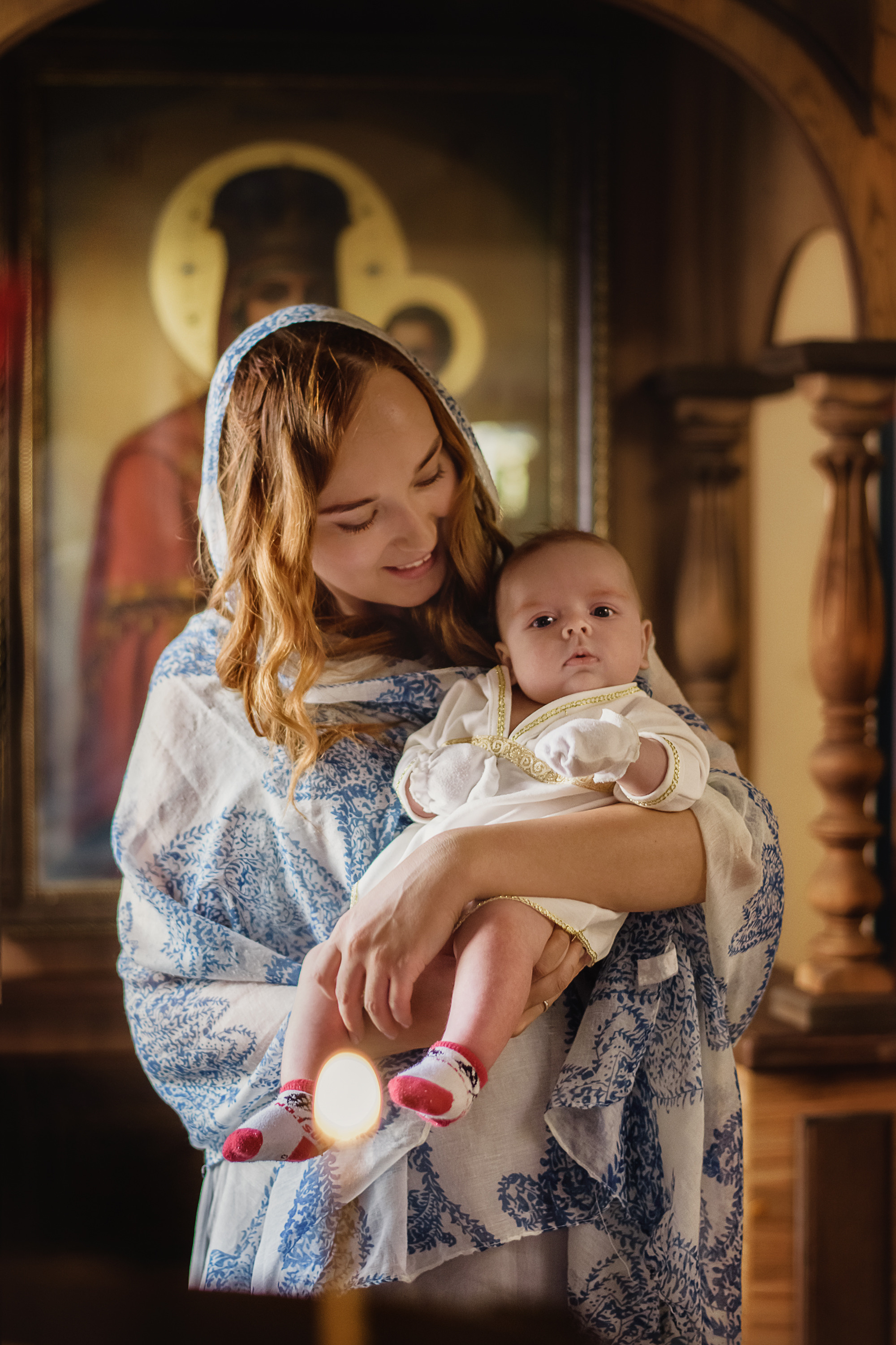 Крещение Владимира. Семейный и детский фотограф в Краснодаре