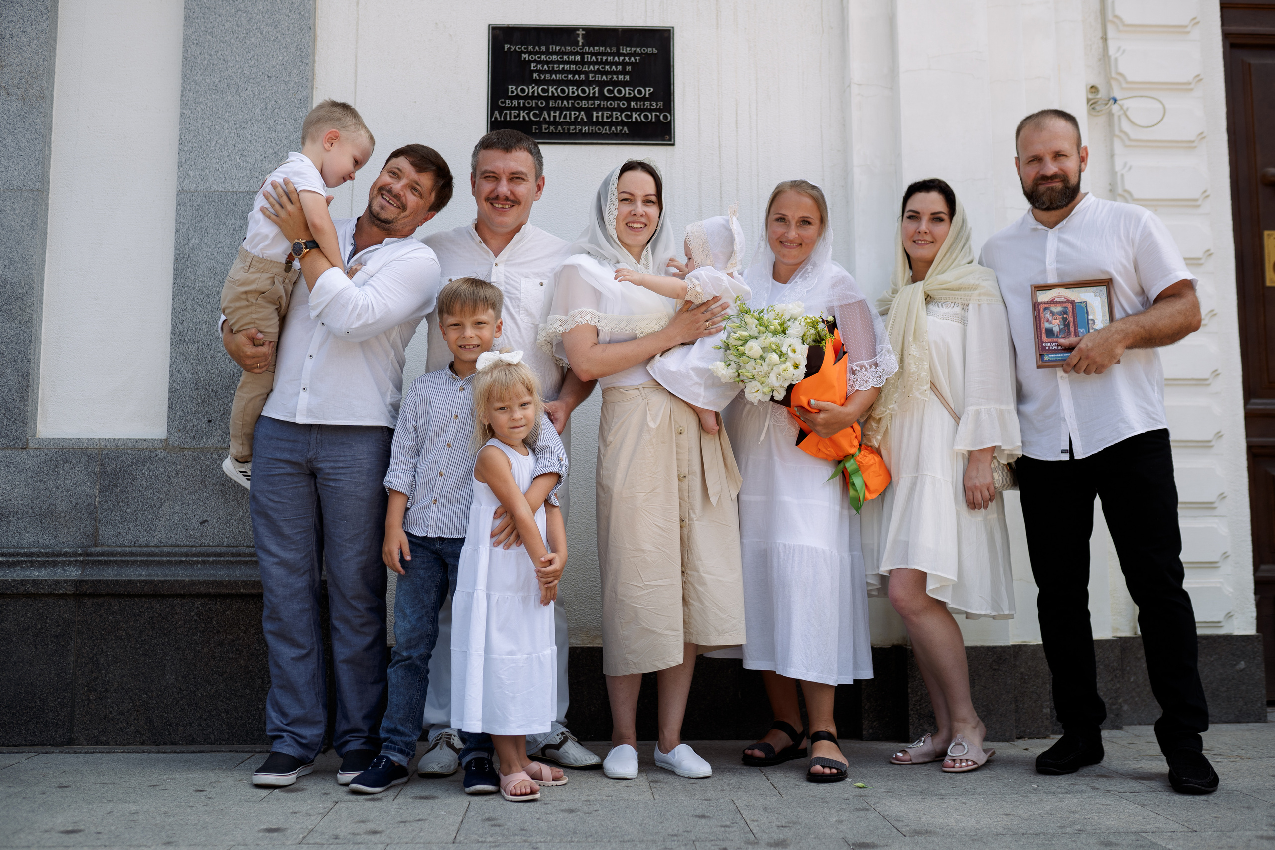 Крещение Стеши. Семейный и детский фотограф в Краснодаре