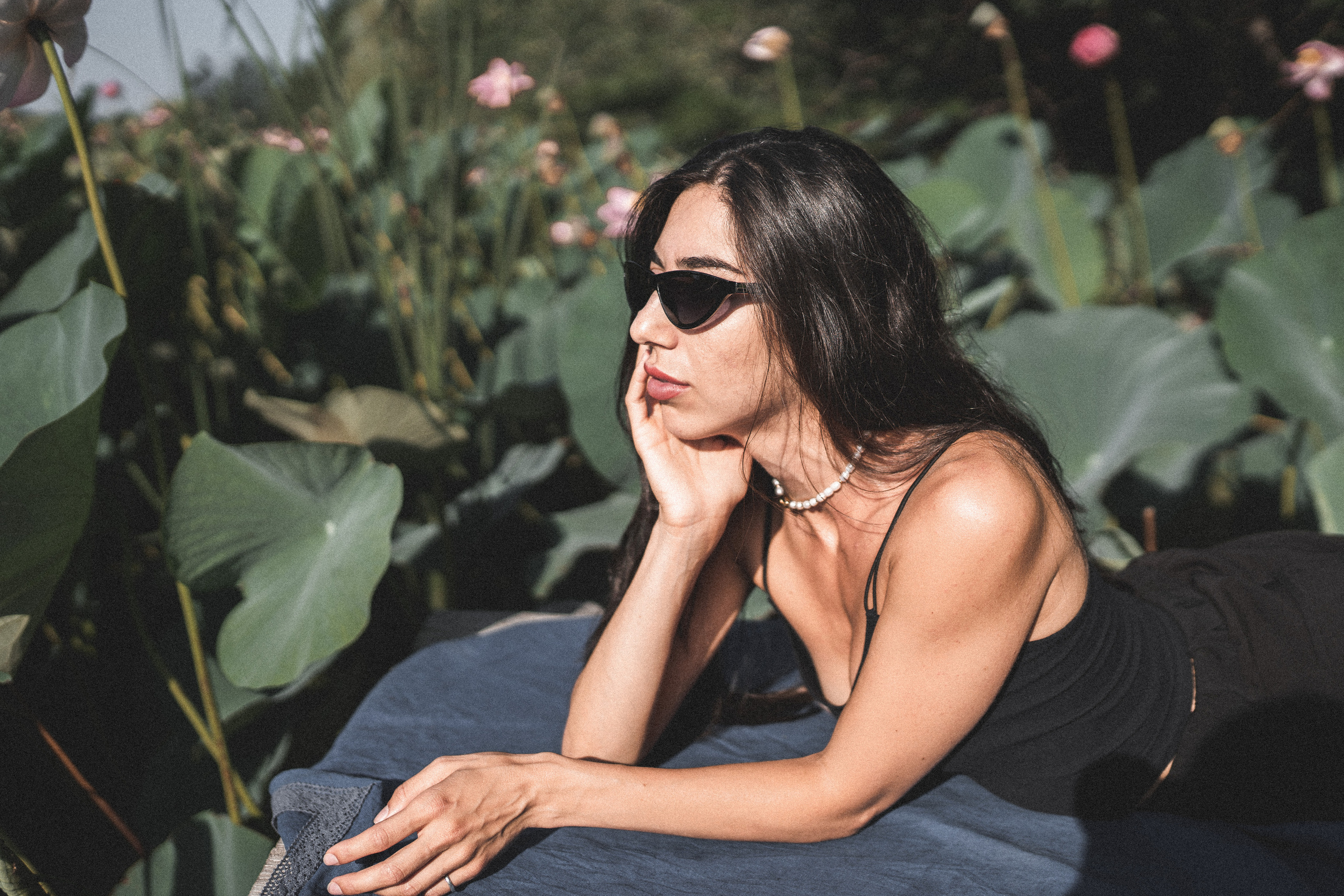 Поездка в лотосы. Семейный и детский фотограф в Краснодаре