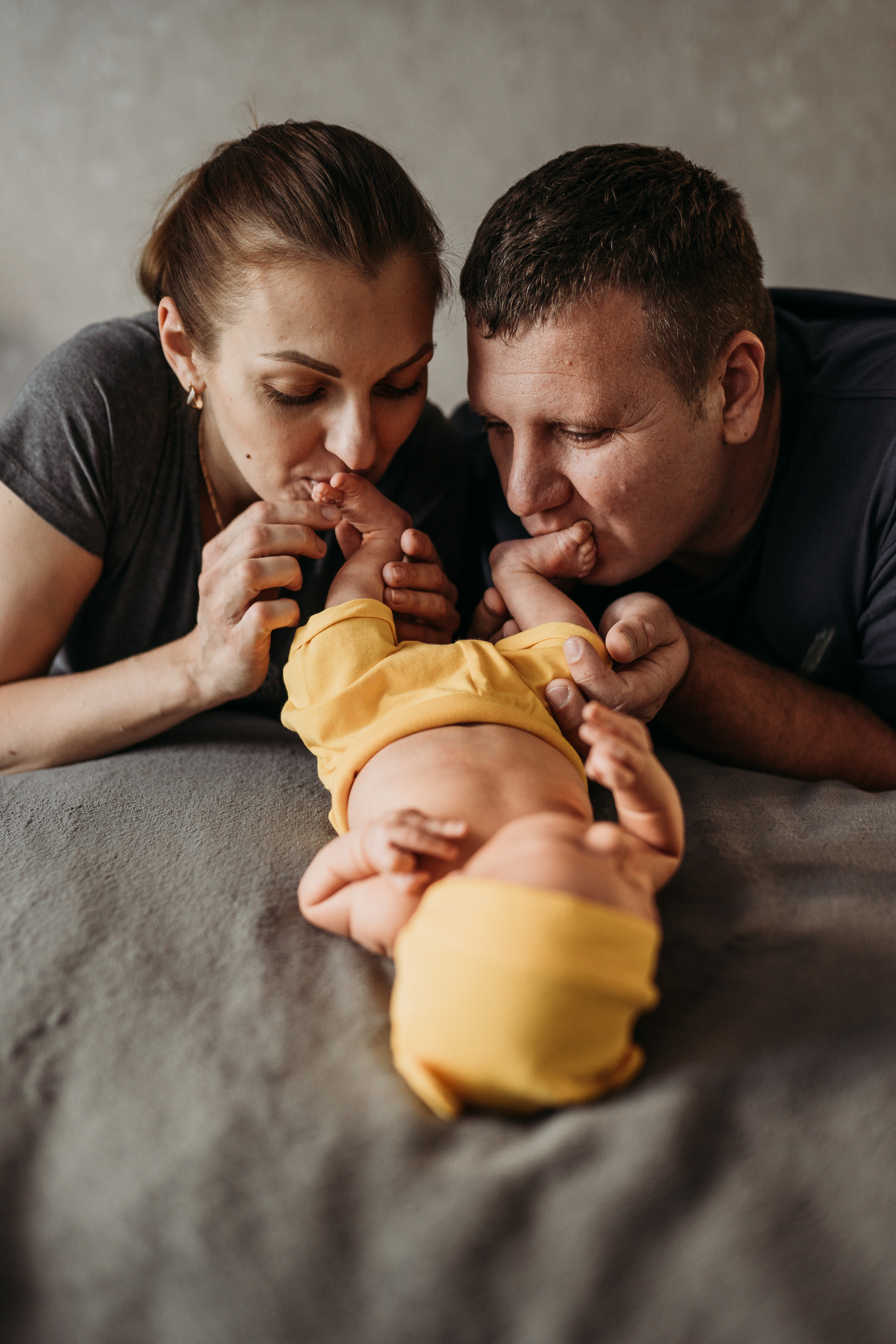 Новый человек в семье Оли. Семейный и детский фотограф в Краснодаре