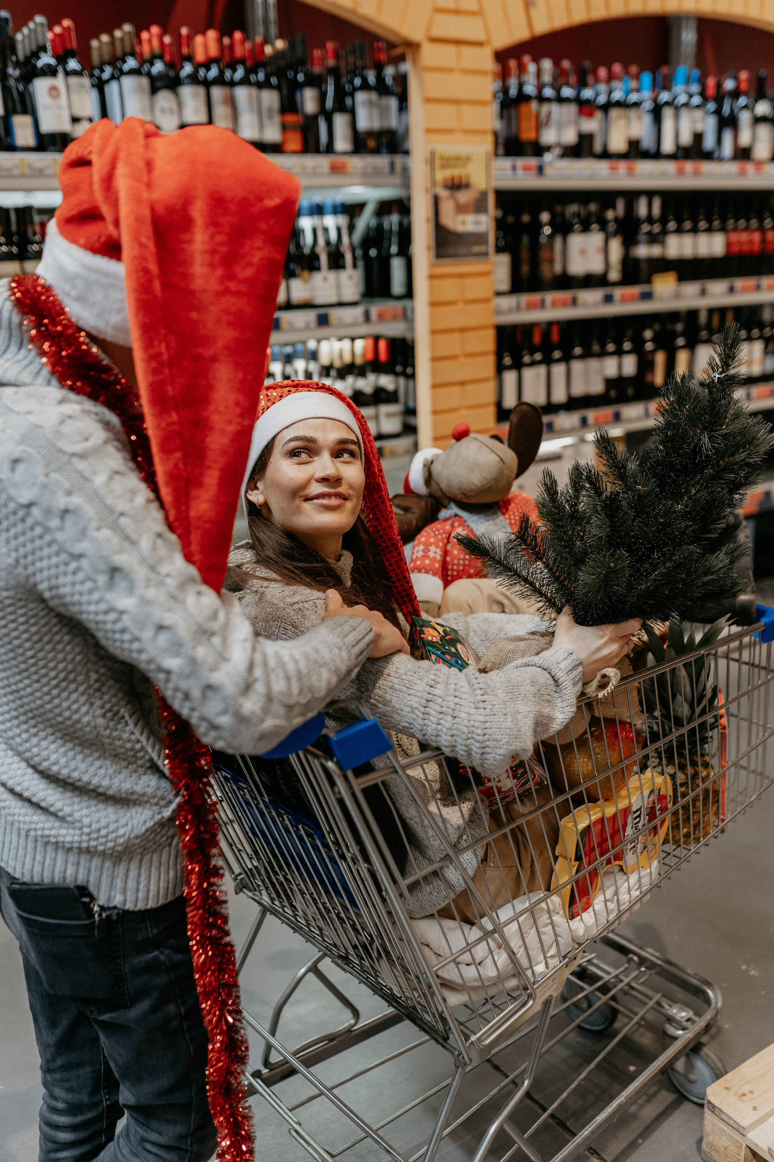 Веселье в супермаркете. Семейный и детский фотограф в Краснодаре