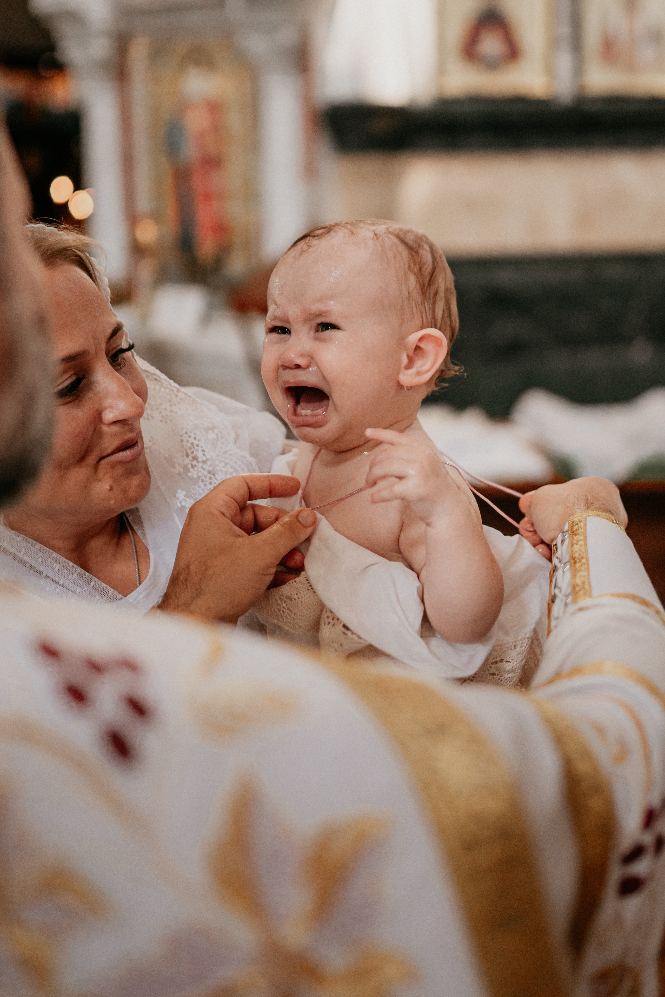 Крещение Стеши. Семейный и детский фотограф в Краснодаре