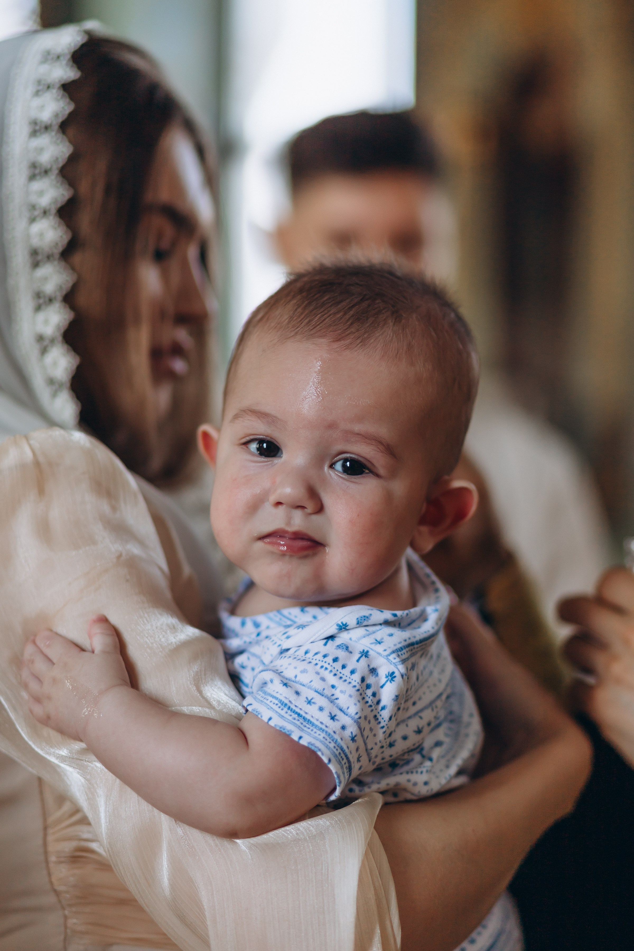 Крещение Родиона. Семейный фотограф в Волгодонске Краченцева Анна