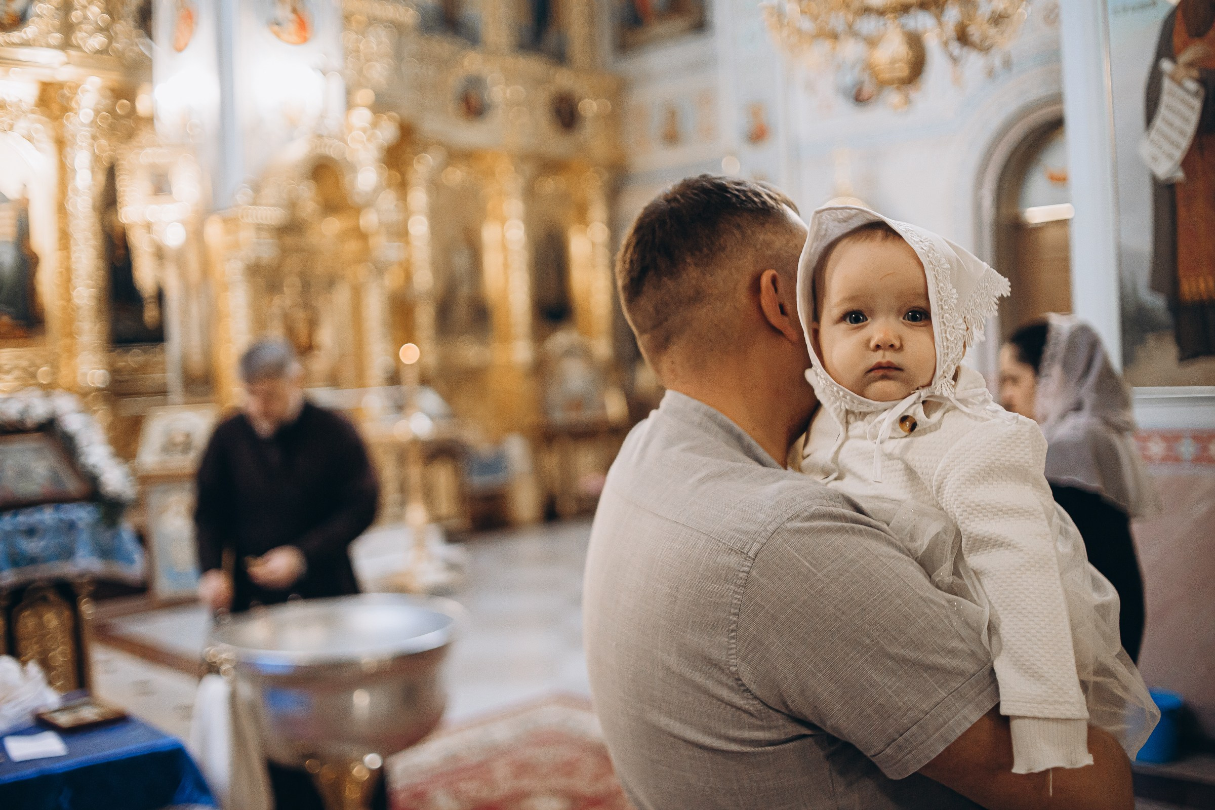 Крещение Виолетты. Семейный фотограф в Волгодонске Краченцева Анна