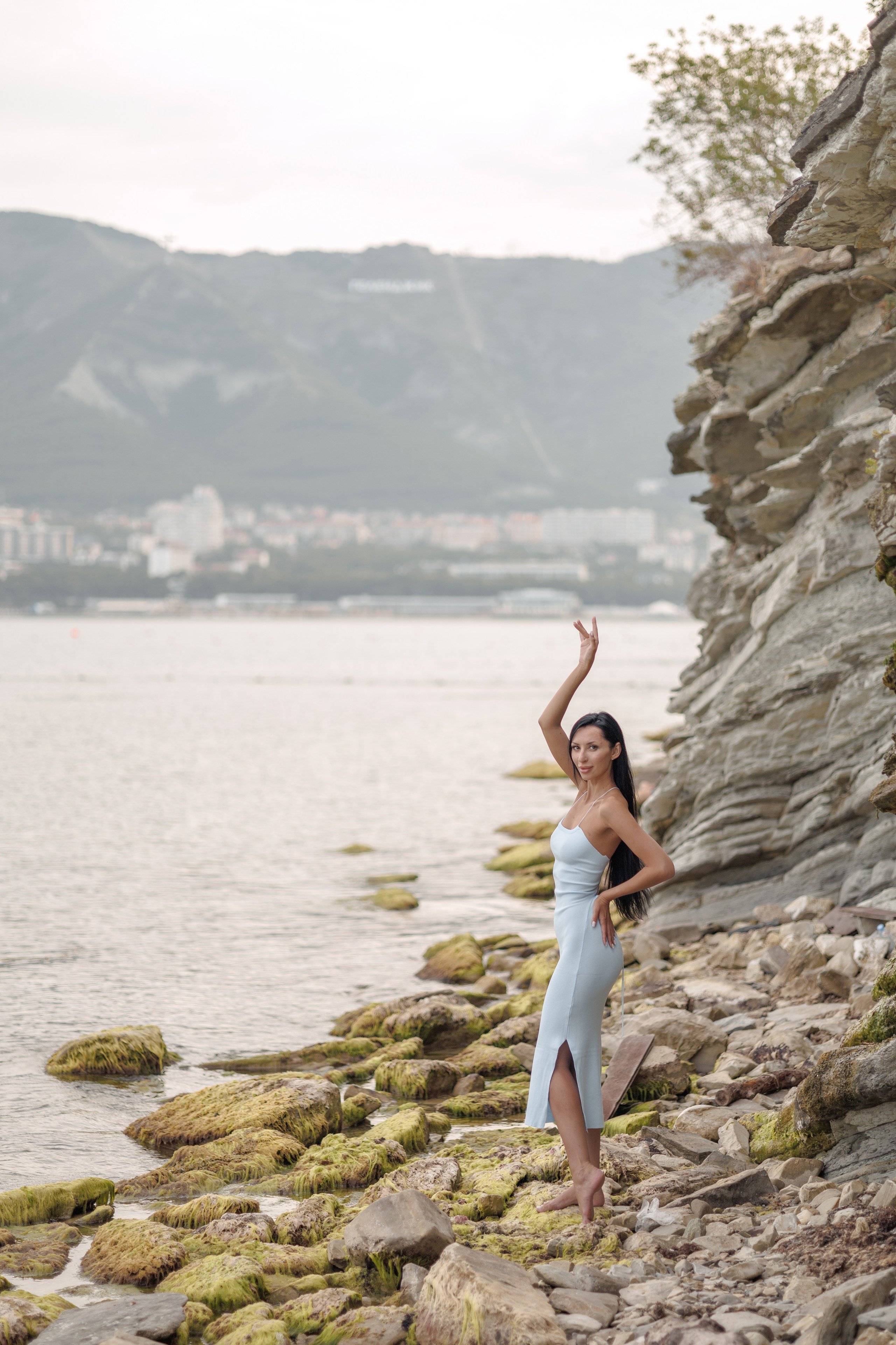 Утро на пляже Метрополь. Семейный и портретный фотограф в Геленджике Любовь Бодрова
