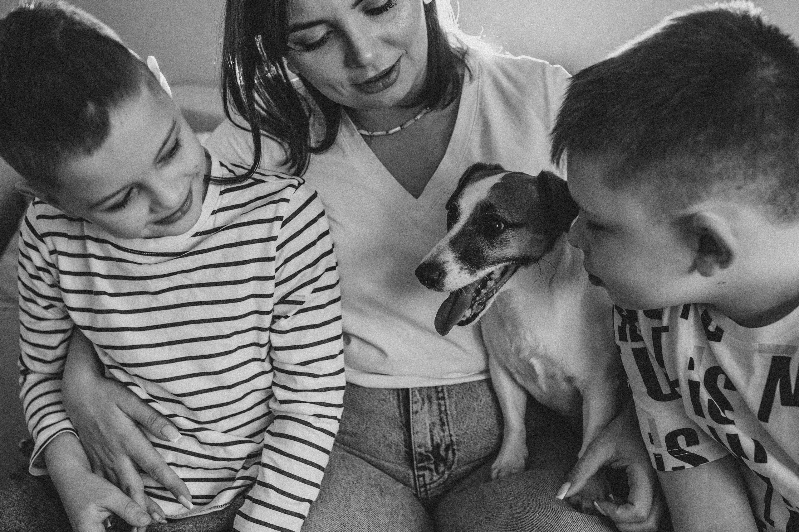 Татьяна, Захар, Миша. Семейный и домашний фотограф в Москве и МО Королева Валерия