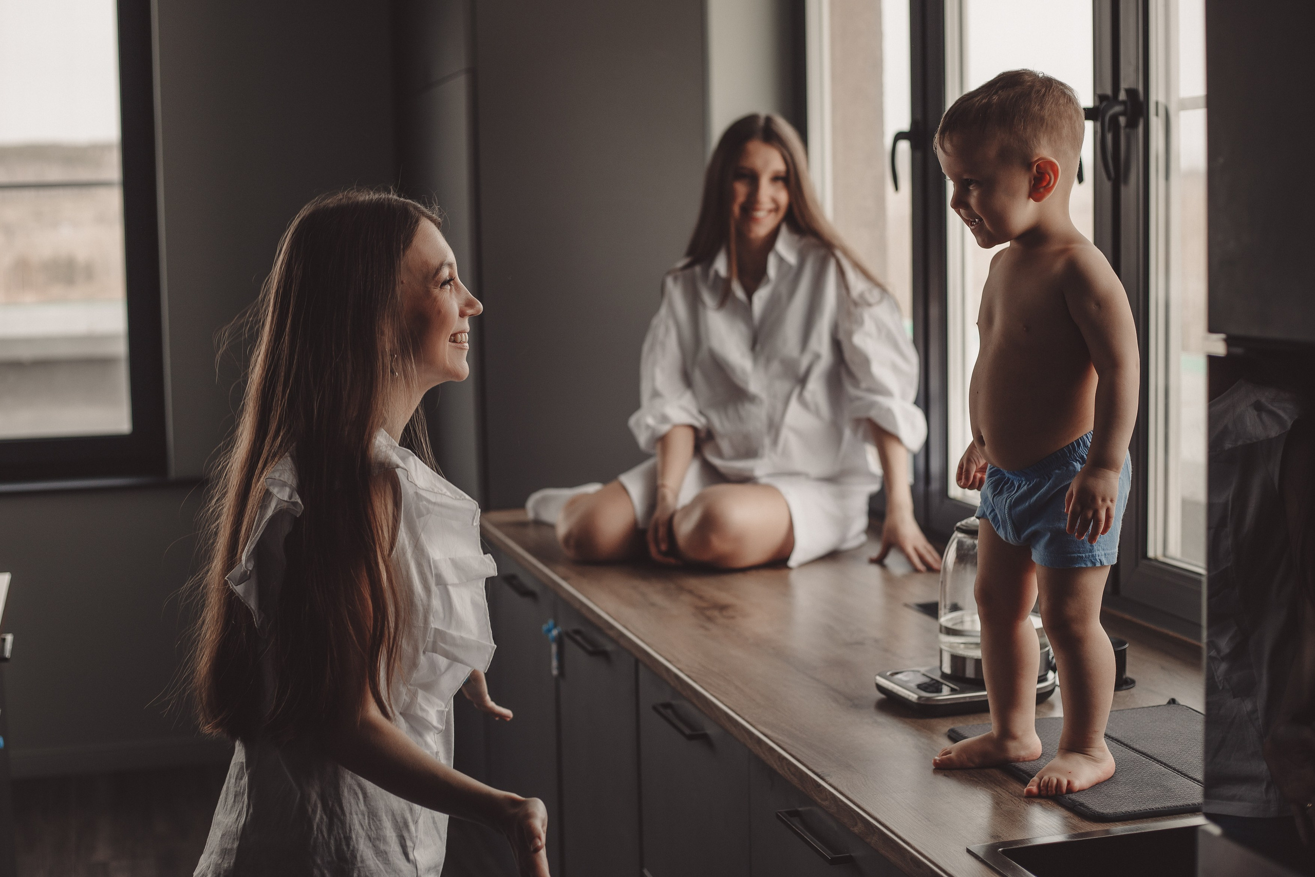 Домашняя фотосессия - Дети — наше продолжение. Семейный и женский фотограф Кемерово Мария Степ