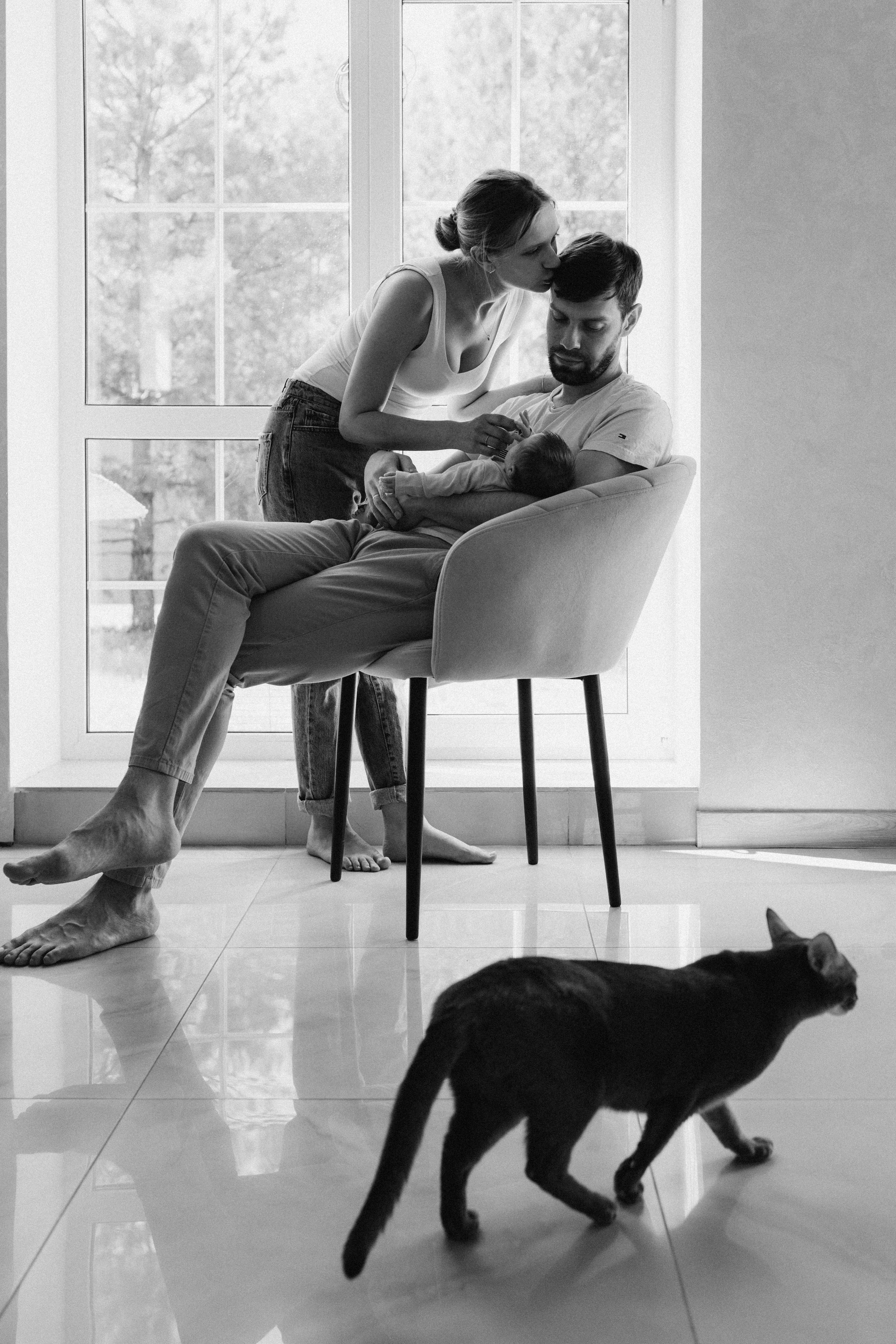 Домашняя фотосессия с малышкой. Семейный фотограф в Самаре Елена Ефимова