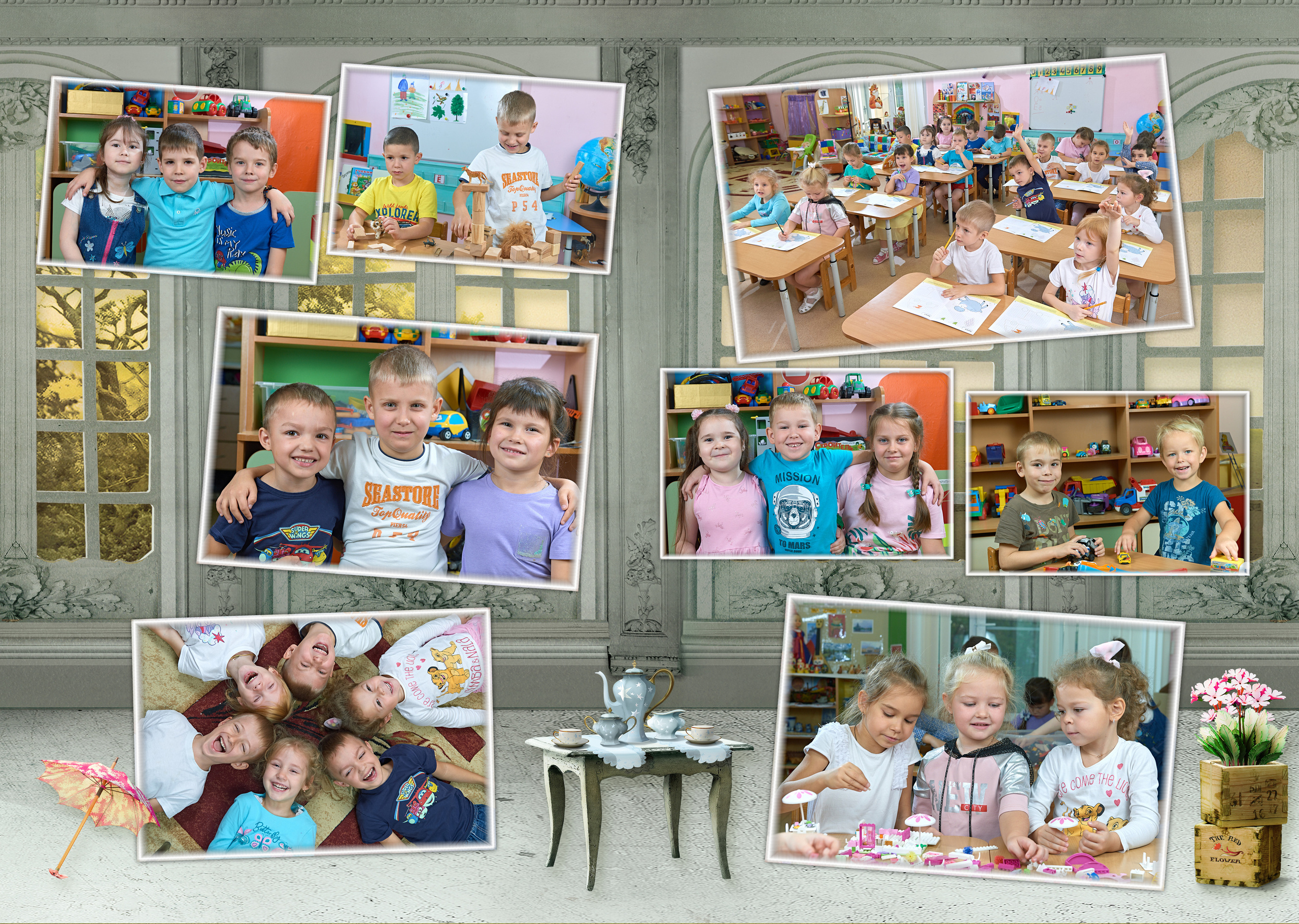 Выпускные Альбомы  Детский сад. Портретный фотограф в Твери Дмитрий Козьминых