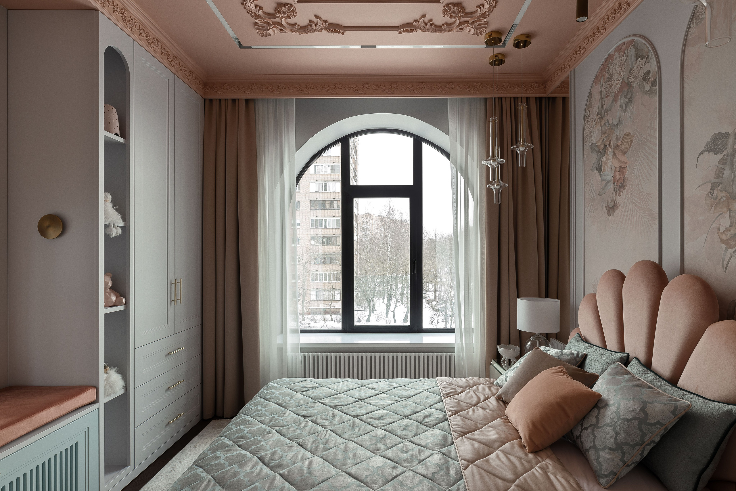 Яркая квартира. Совместная работа с интерьерным стилистом. Интерьерный фотограф в Москве