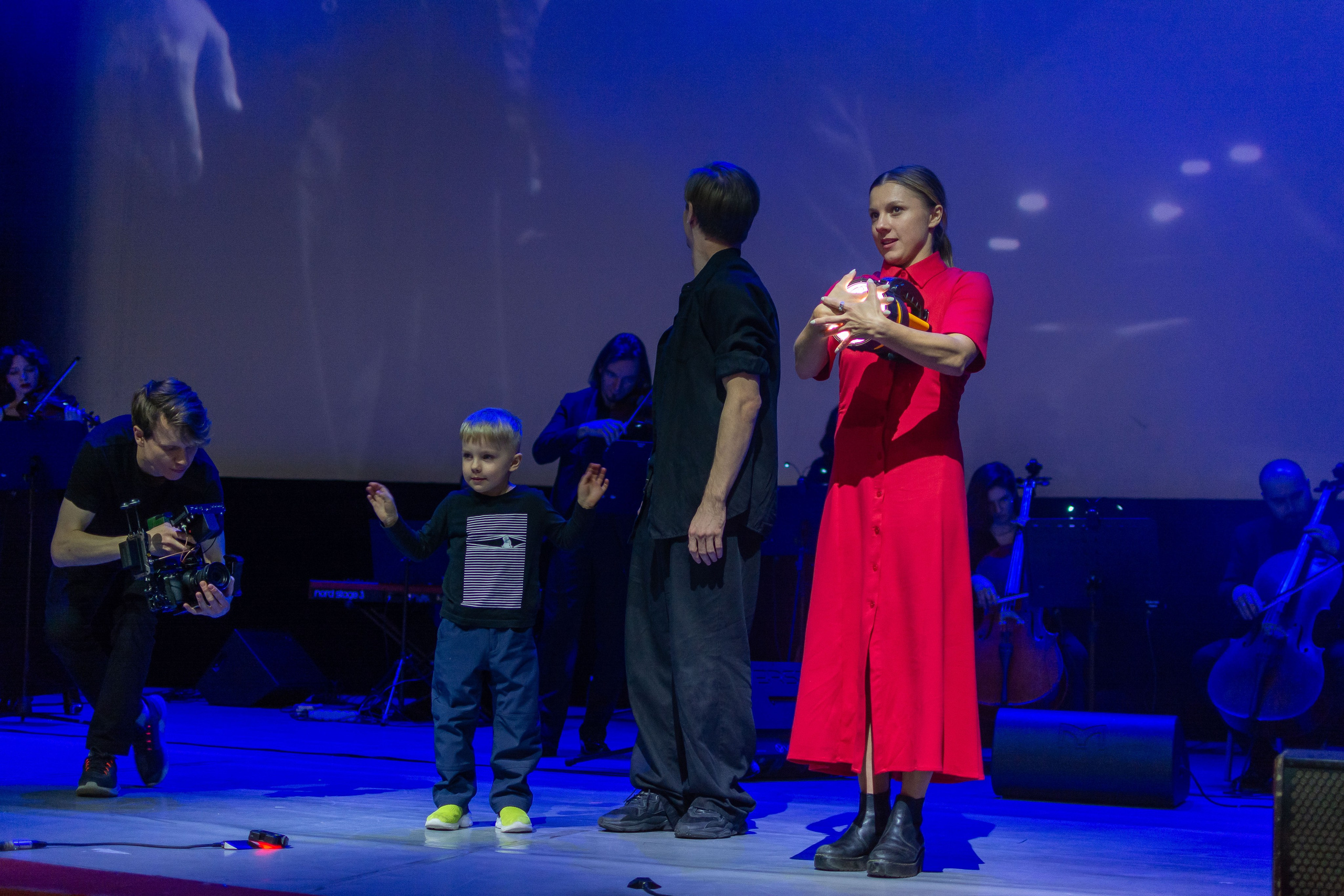 Концерт оркестра Cinematica. Репортажный фотограф в Новосибирске