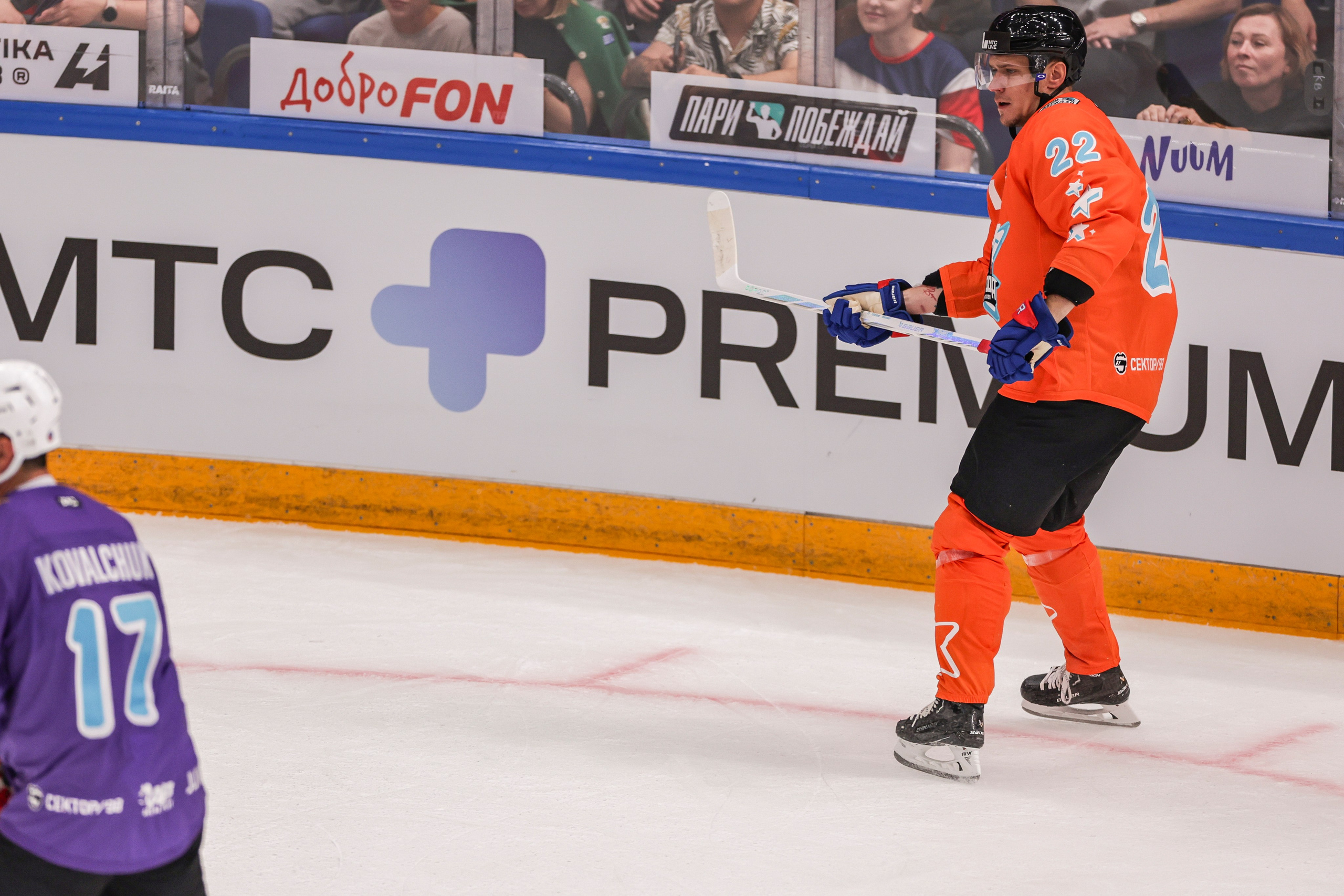 Матч года 2024: Игроки НХЛ против Игроков КХЛ. Спортивный репортажный фотограф Казань Нафис Сиразетдинов