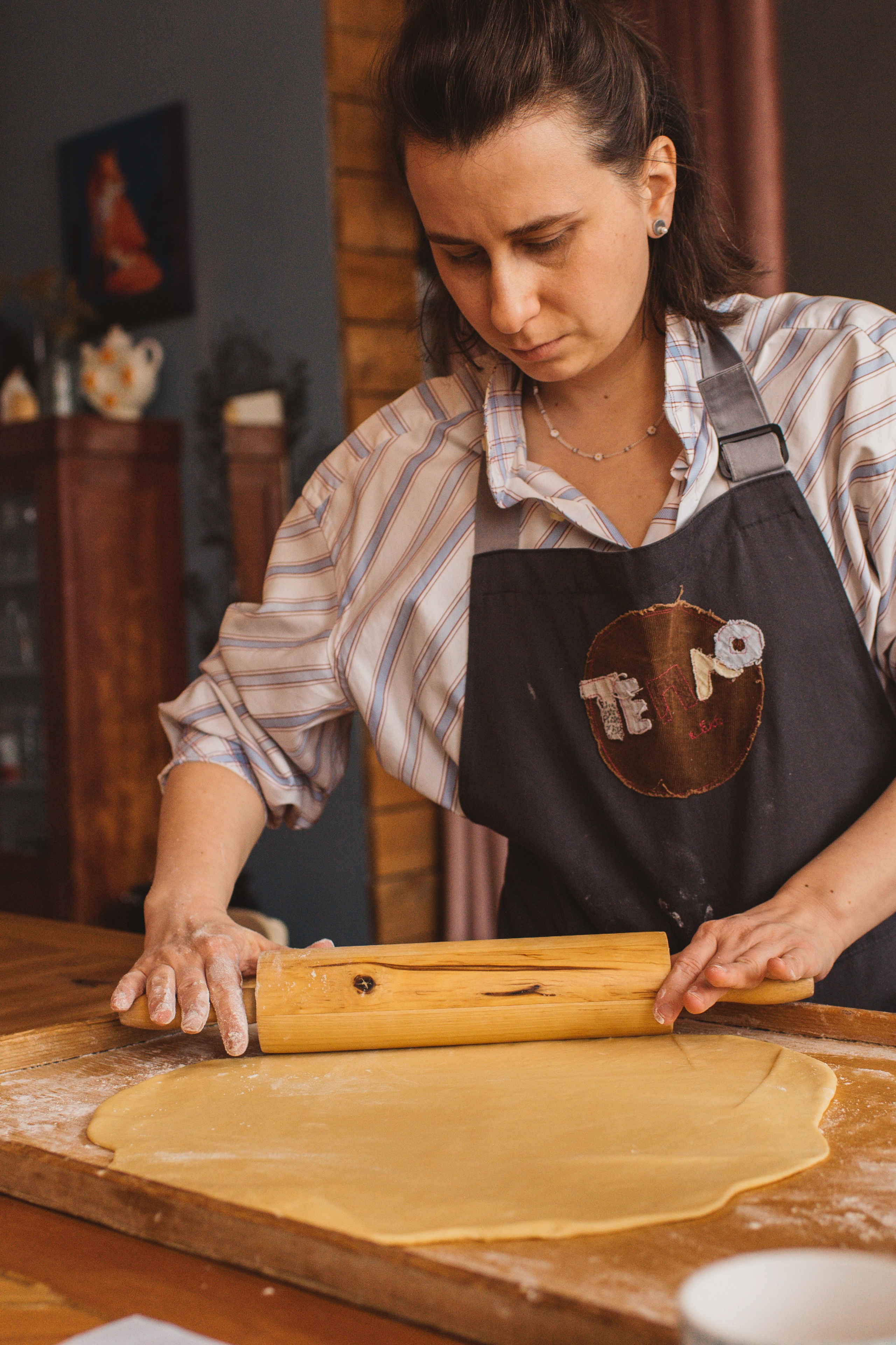 Простраство Тепло. Блинный день. Сайт портфолио