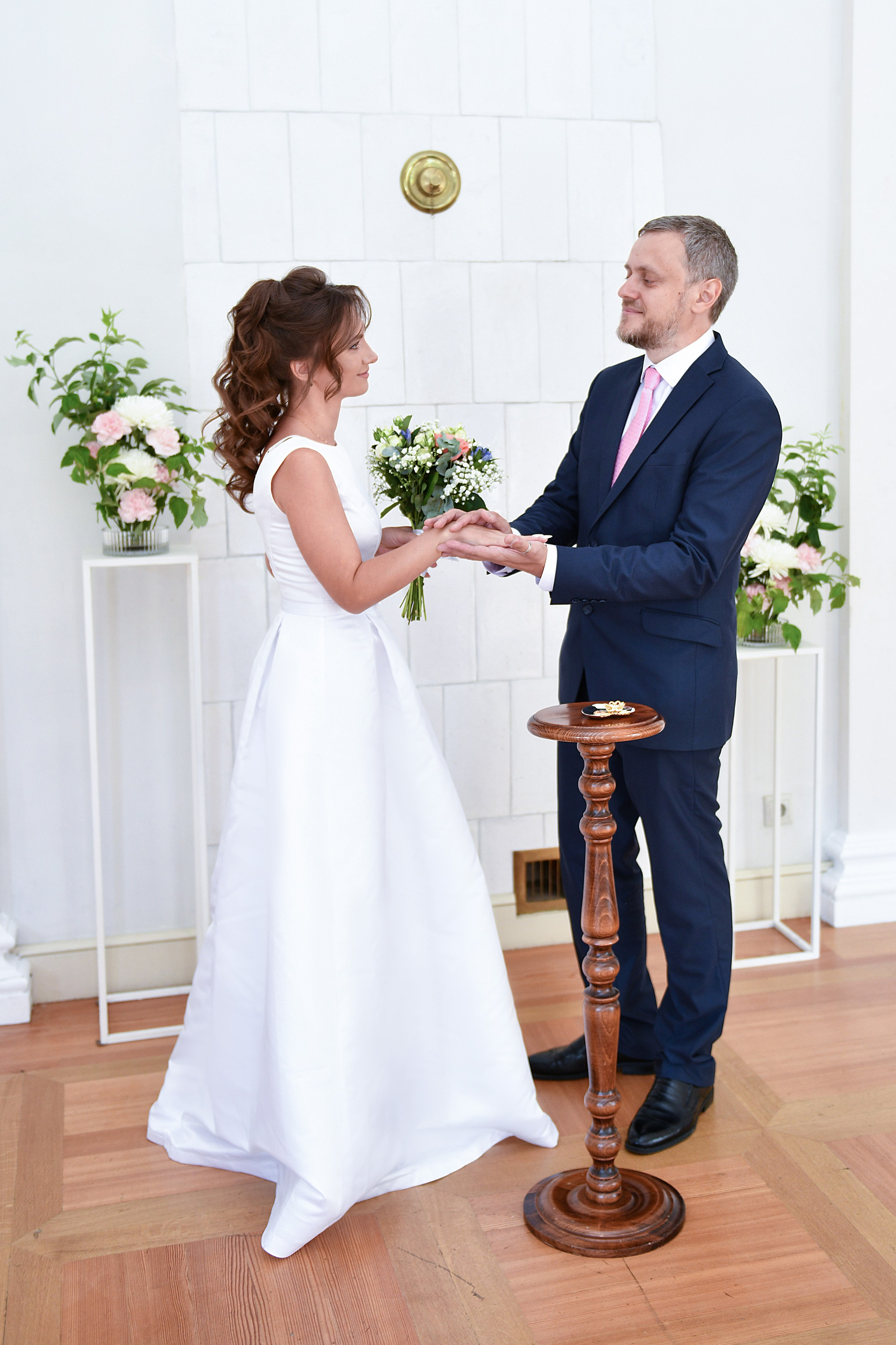 Регистрация брака Владимира и Ирины. Свадебный и портретный фотограф в Москве Галина Борисова