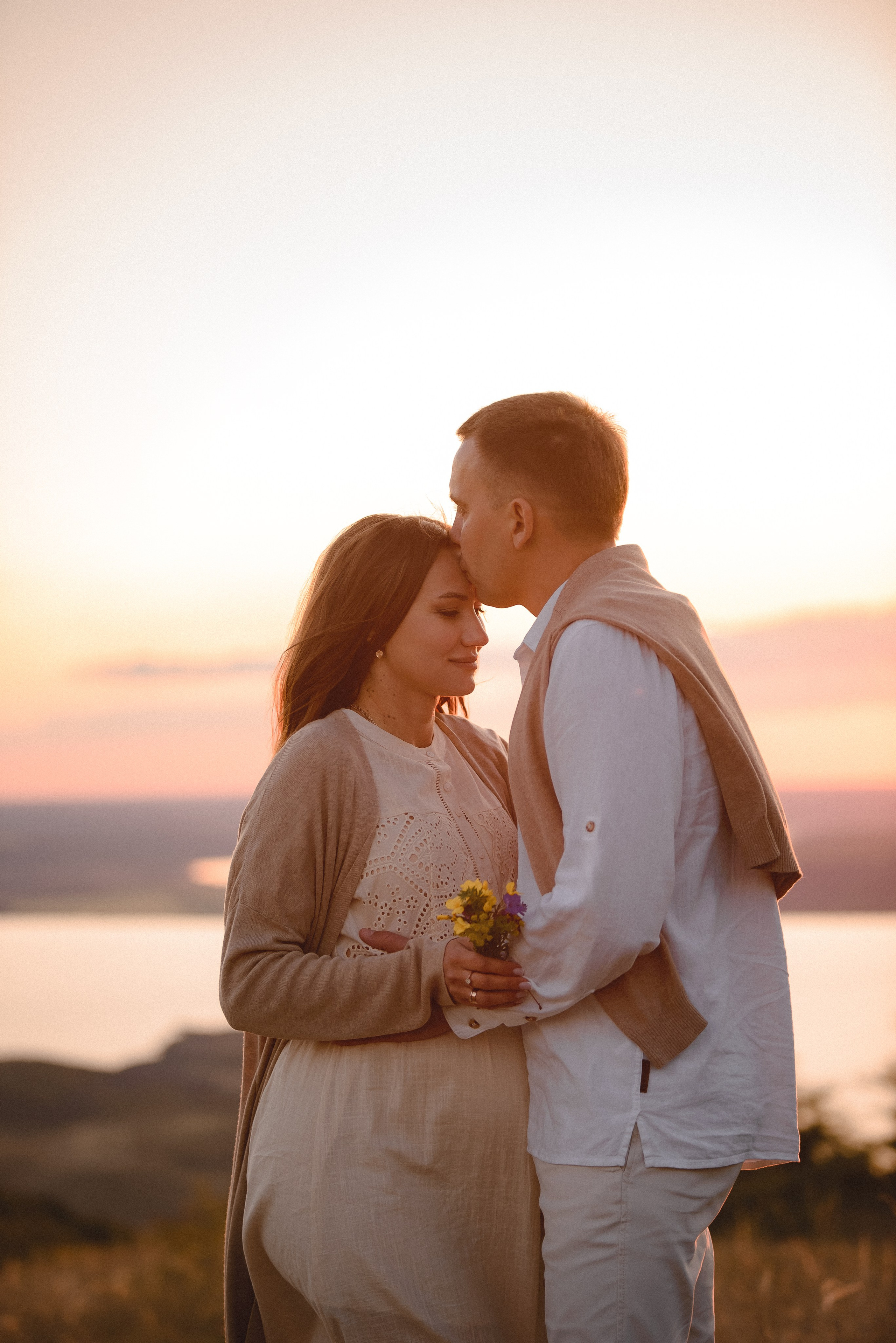 В ожидании малыша. Прогулка на закате. Семейный фотограф в г. Ставрополь, Сорокина Мария