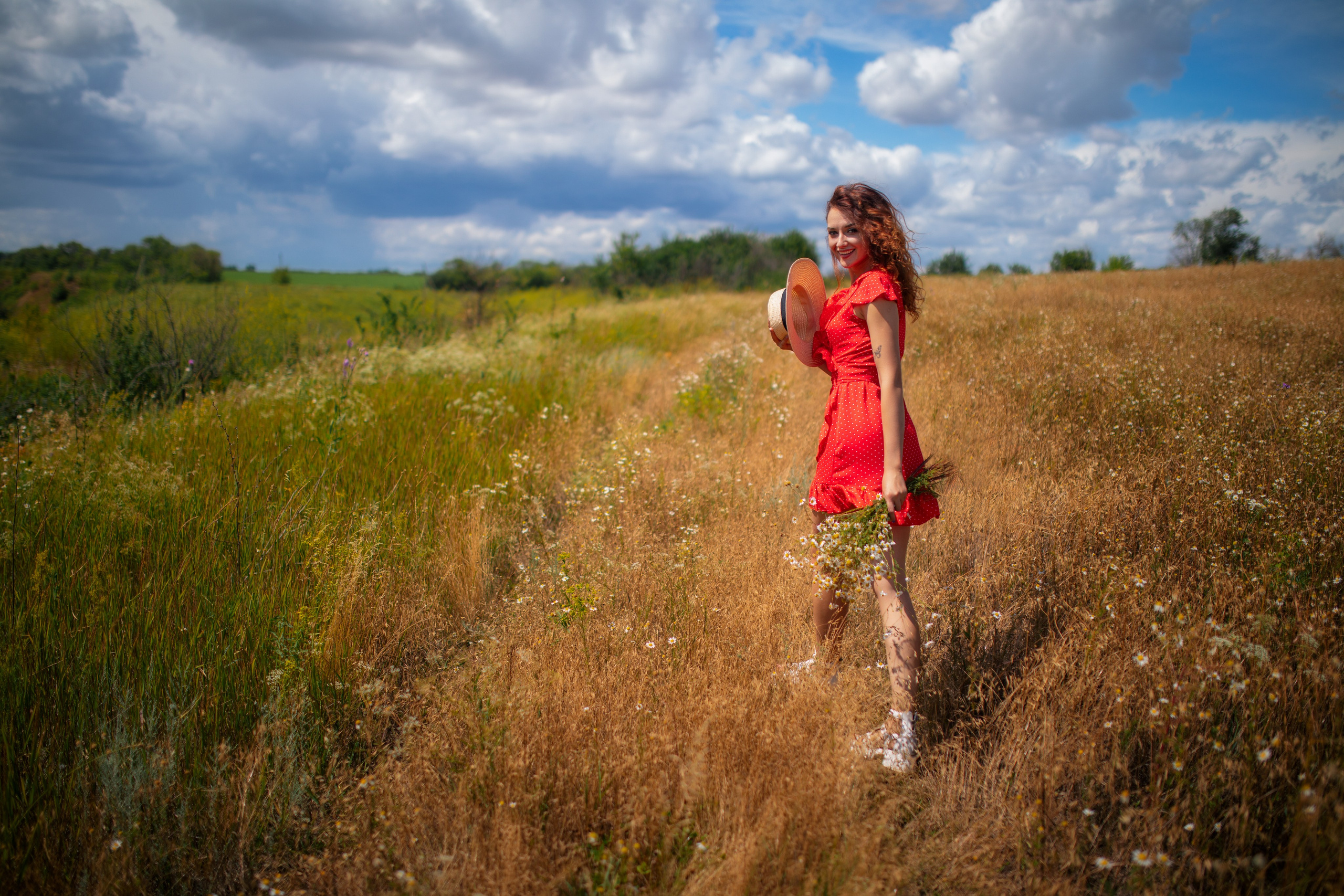 Съемка с Анастасией на природе в формате для «себя»