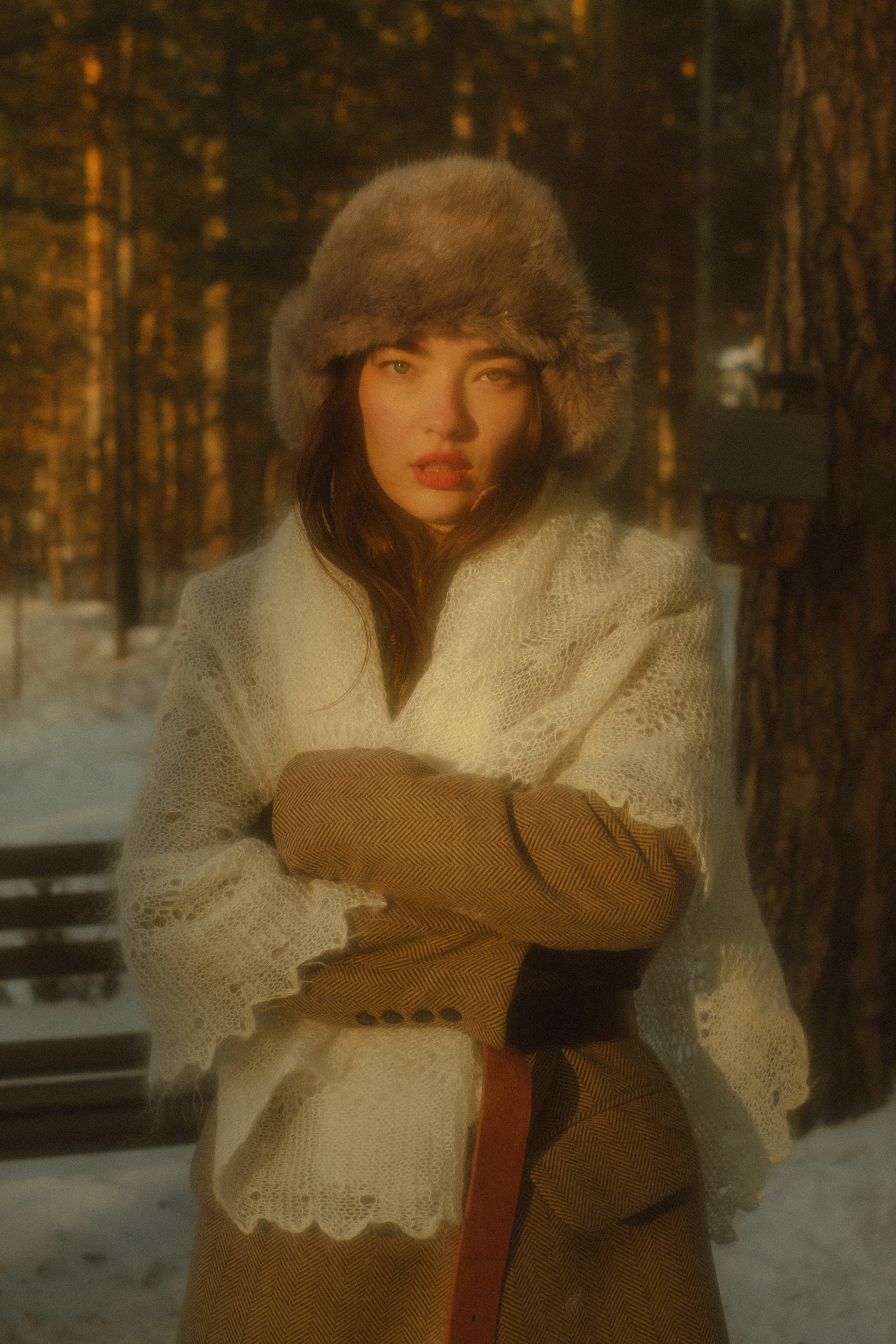 Ксюша, Том и Кирин | в стиле СССР. Фотограф в Новосибирске Диана Ильиных