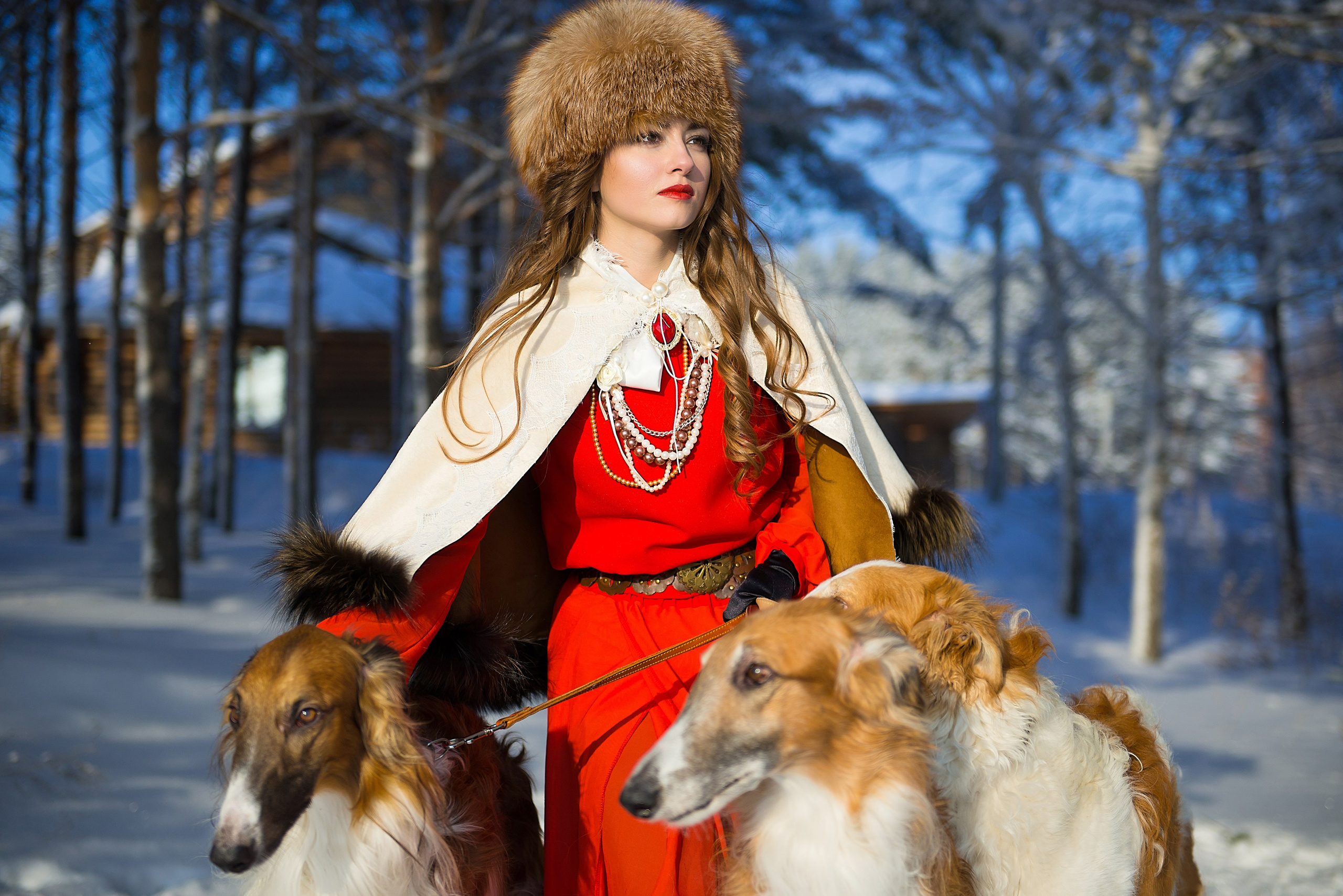 Ира. Сибирская красавица. Фотограф Екатерина Олешко