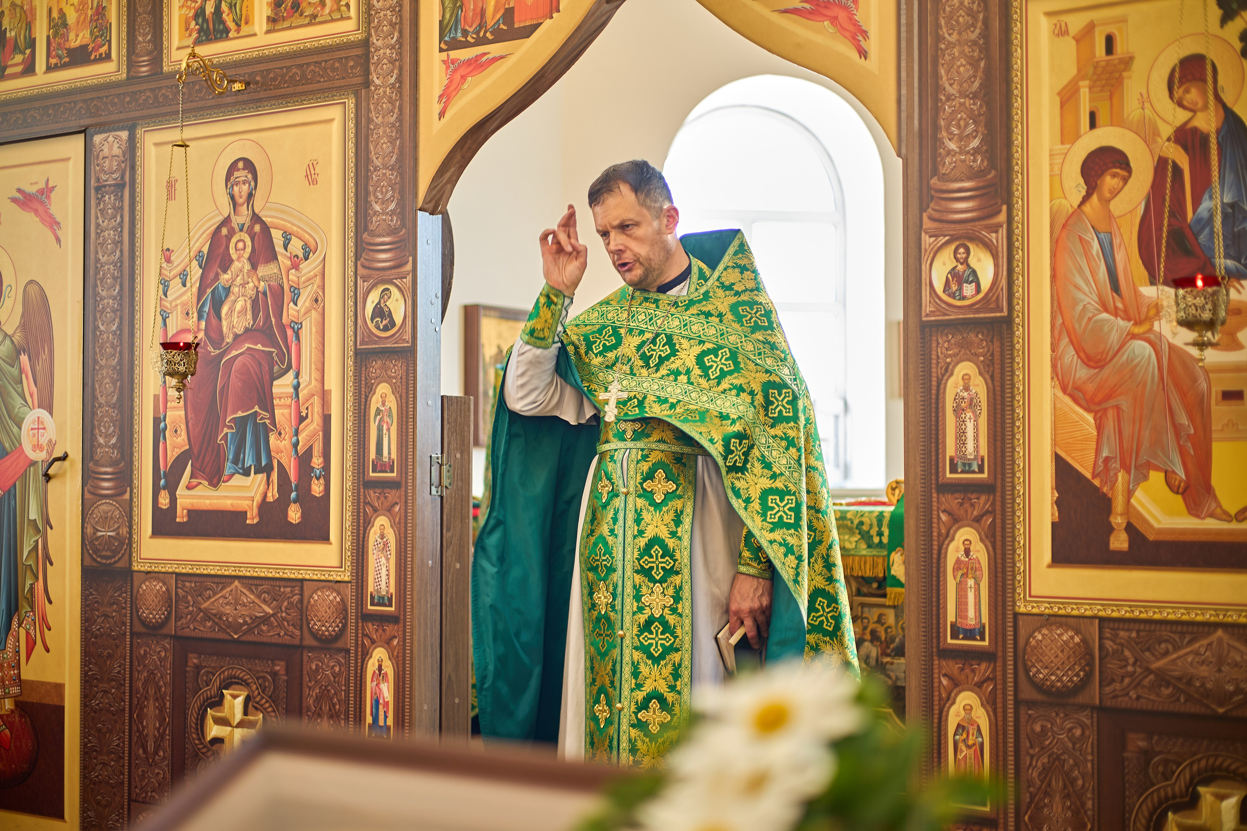 Троица в Церкви Троицы Живаначальной. Фотограф Анастасия Лёвушкина