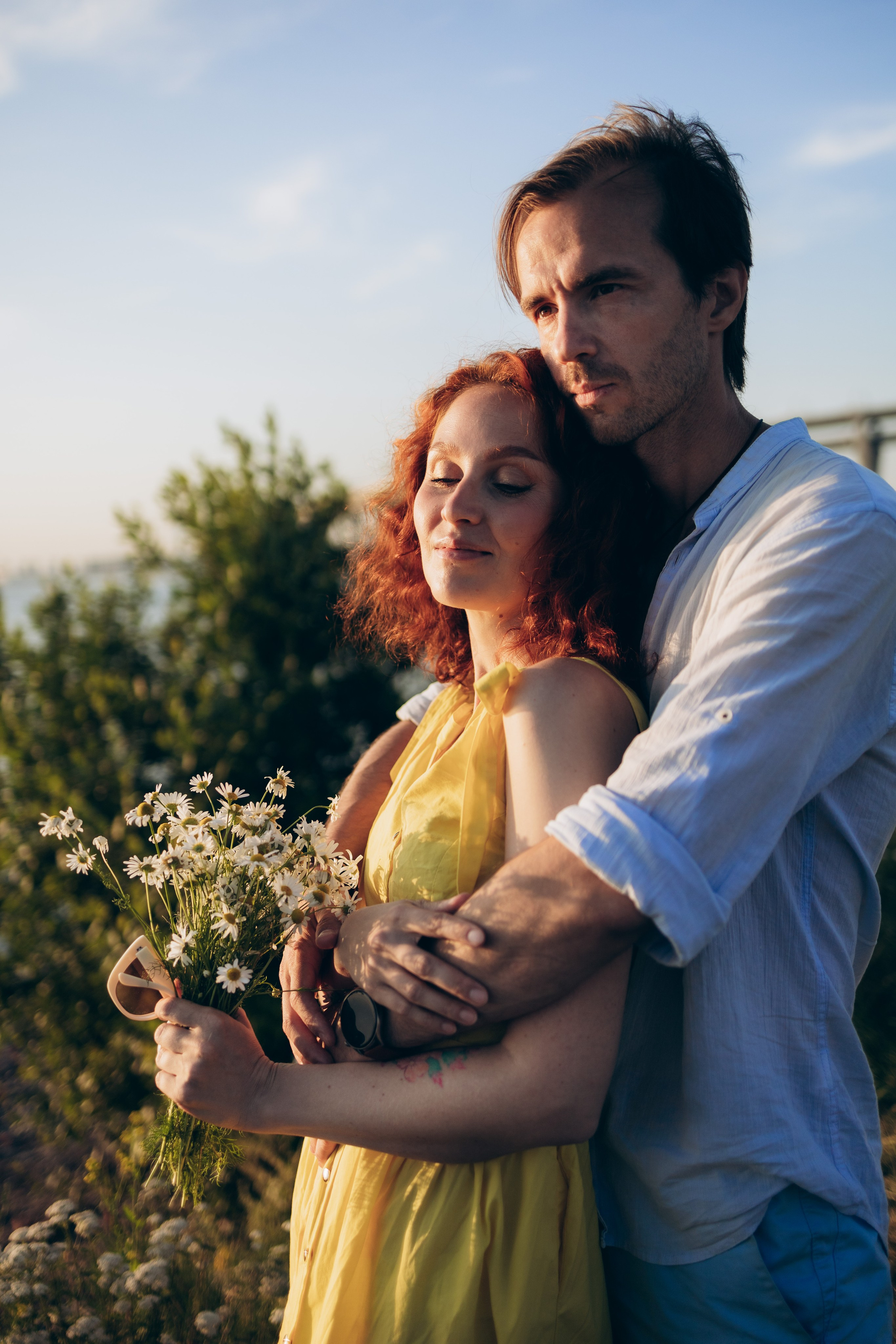 Фотосессия Love story c мопедом. Семейный и детский фотограф в Санкт-Петербурге Павлова Елена