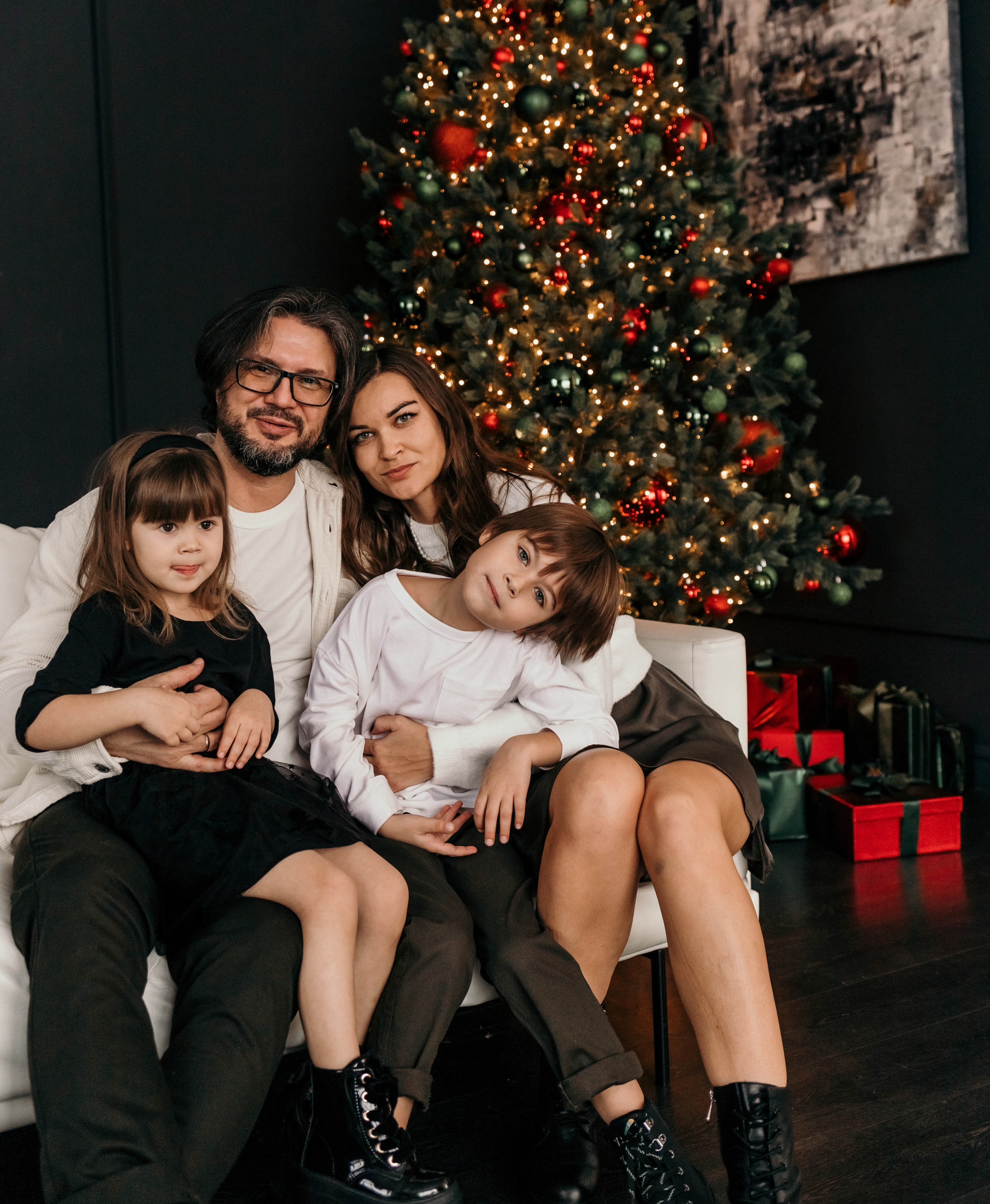 СВЕТА, ЖЕНЯ, ГЛЕБ И ПОЛИНА. Семейный Фотограф в Санкт-Петербурге Пушкин Анастасия Дьяконенкова