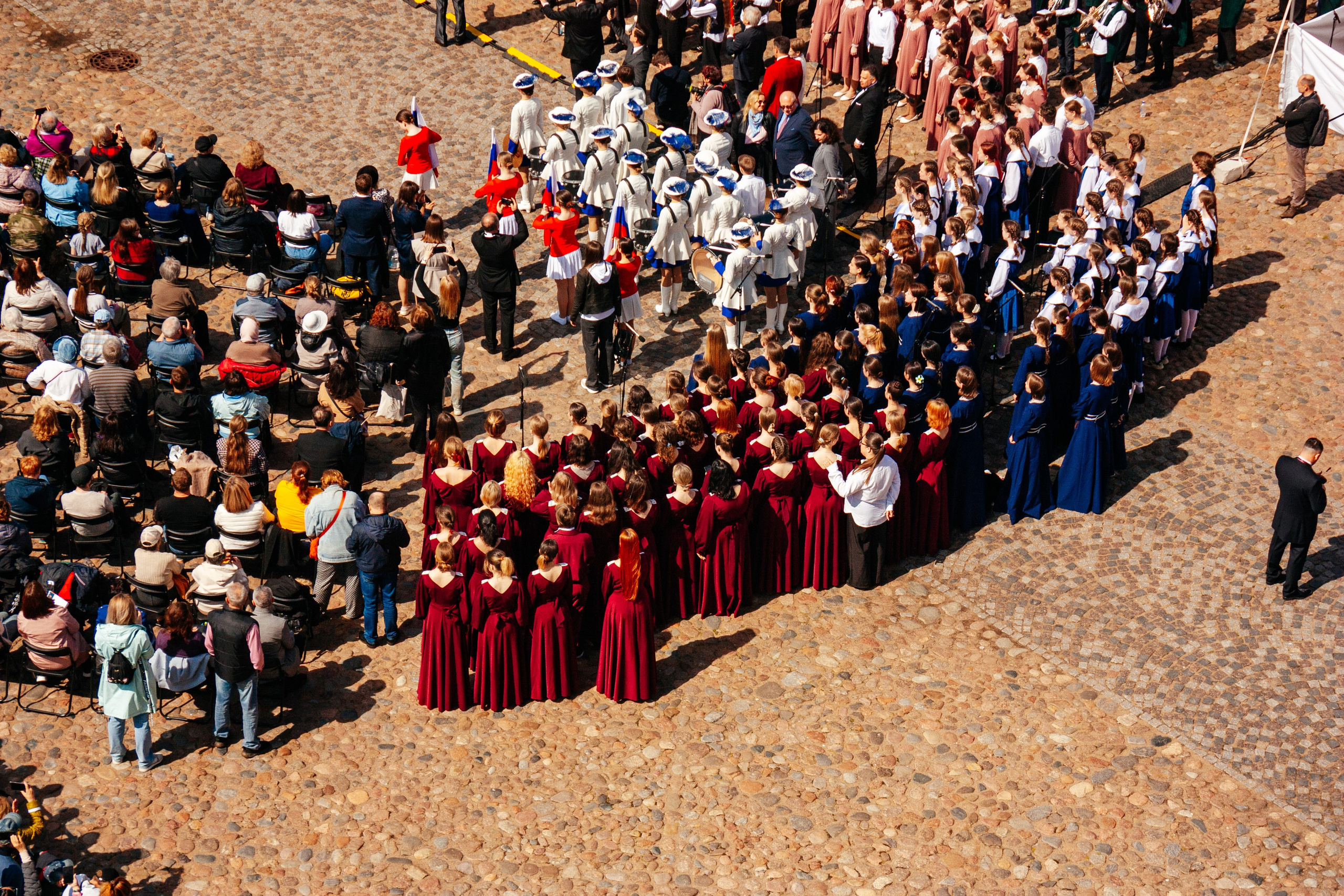 Парад детских духовых оркестров. Семейный фотограф Любовь Саркеева