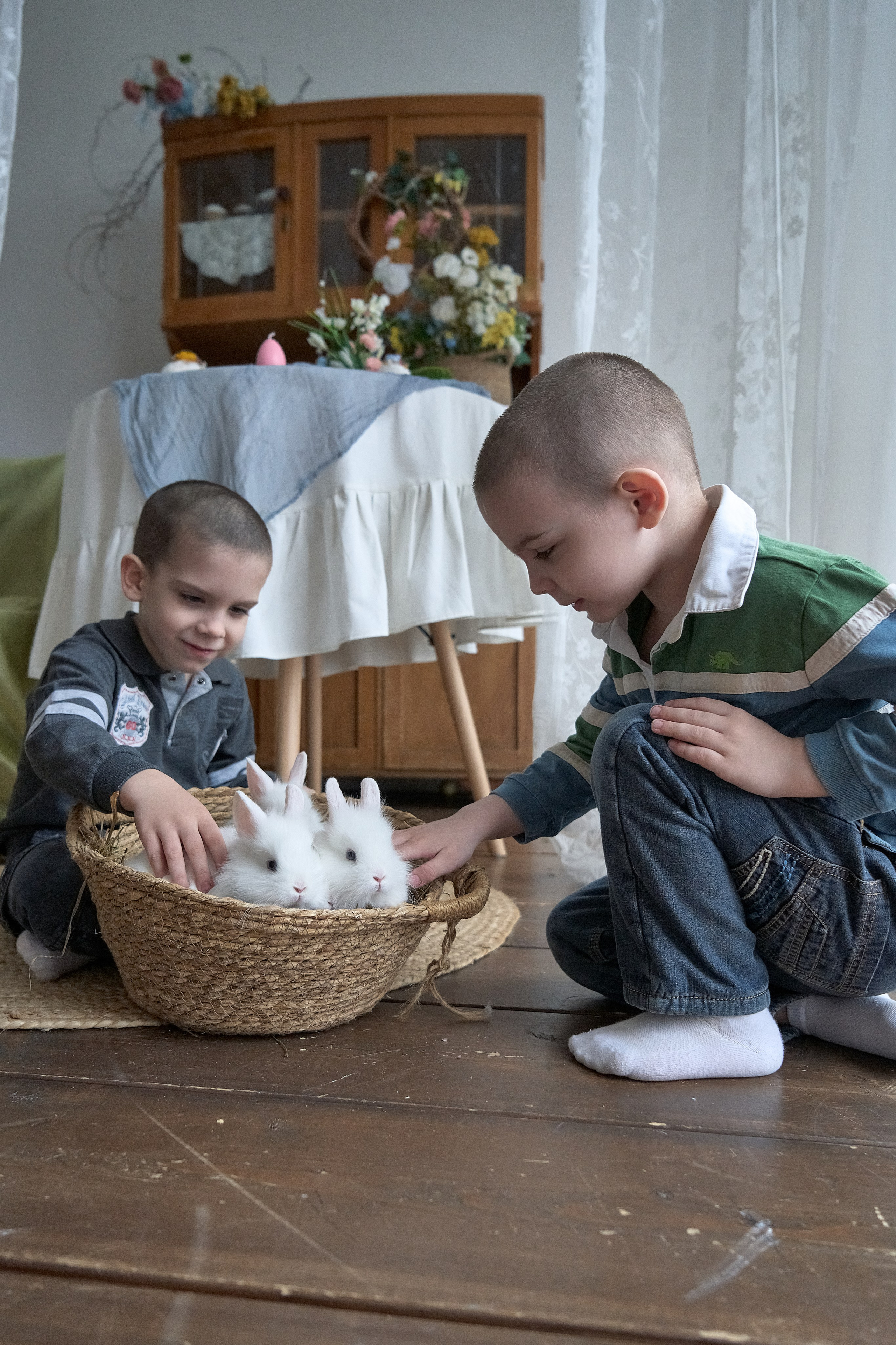 Пасхальная фотосессия с животными в Краснодаре