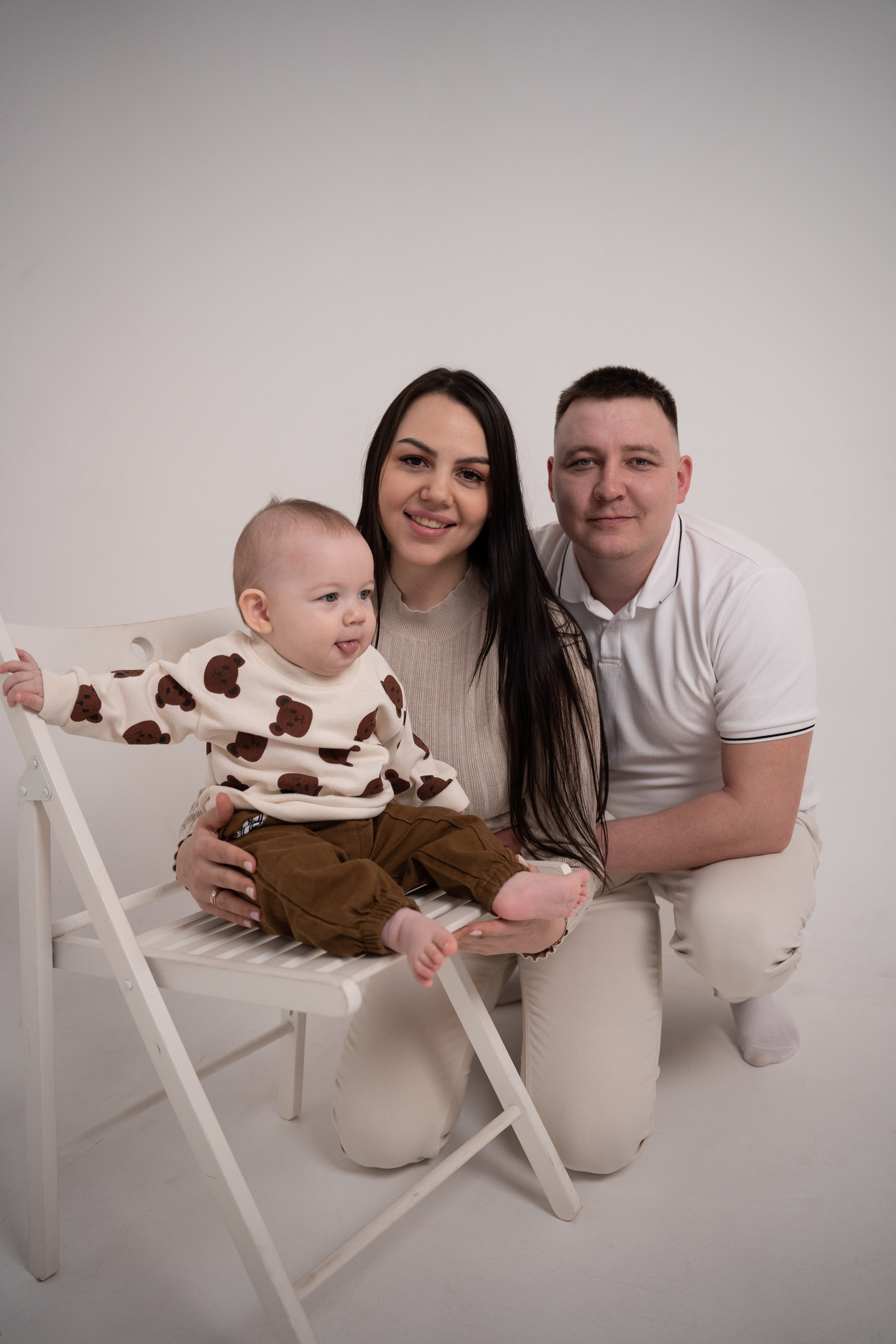 Семейная съемка в студии