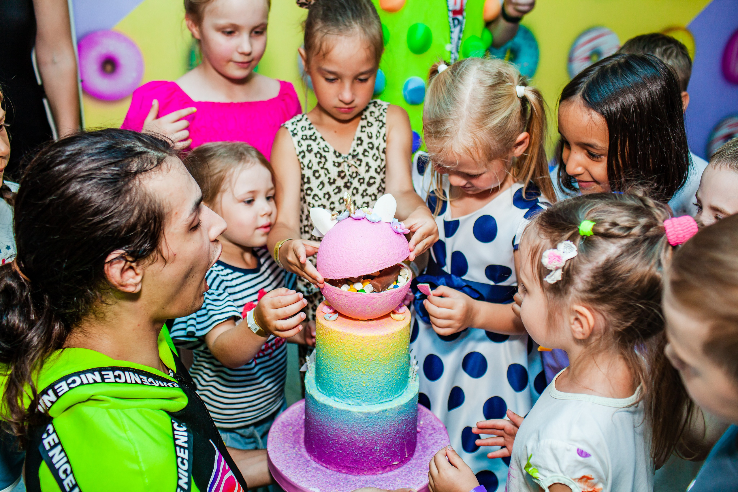 День рождения Даши Ленточная дискотека. Детский и семейный фотограф в Санкт-Петербурге Елизавета Сорокина