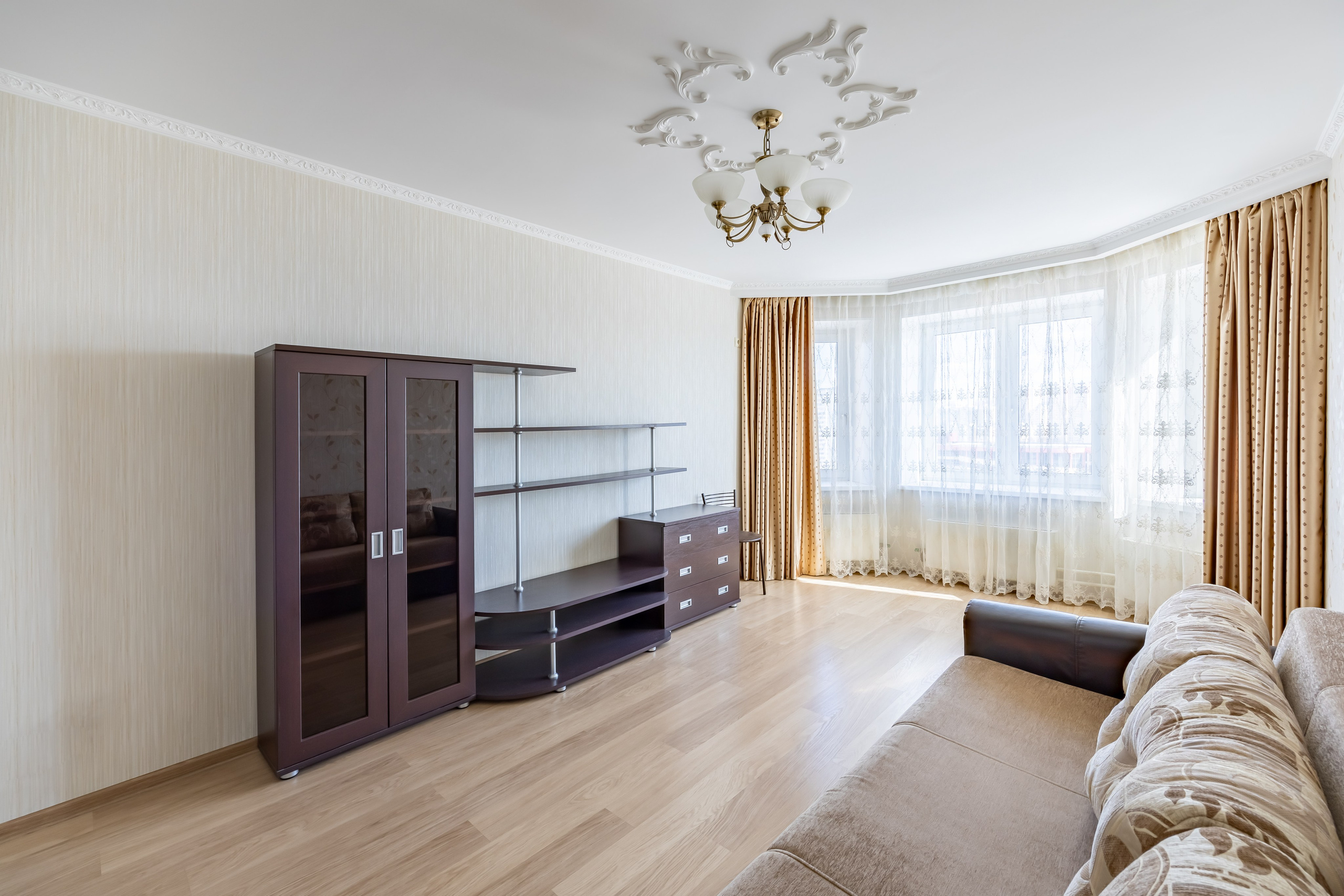 Съемка квартиры для продажи в Московском. Интерьерный фотограф в Москве Сергей Чекмезов