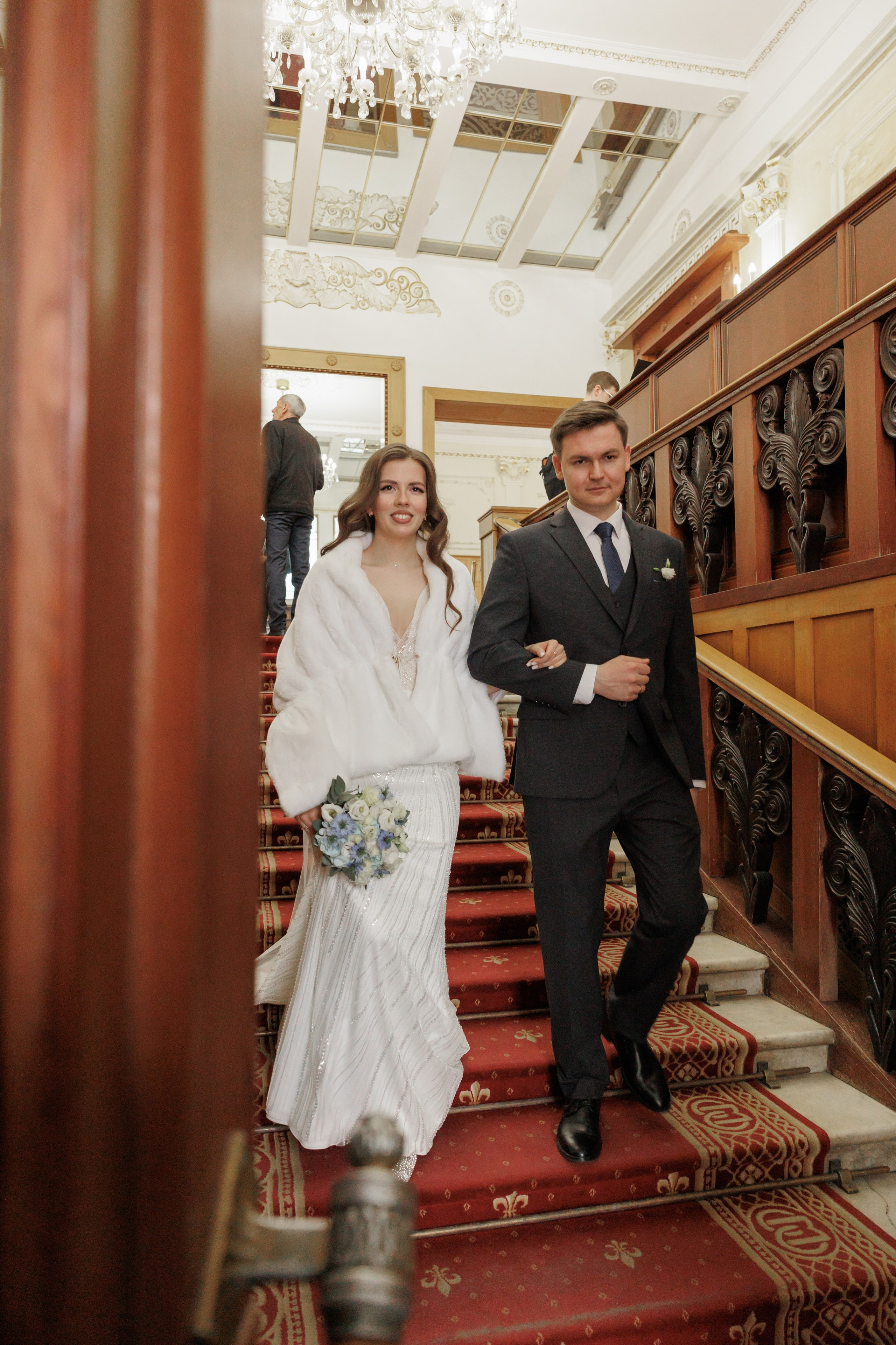 Даша и Дима, Грибоедовский ЗАГС. Свадебный и репортажный фотограф (Москва, Королев и другие)