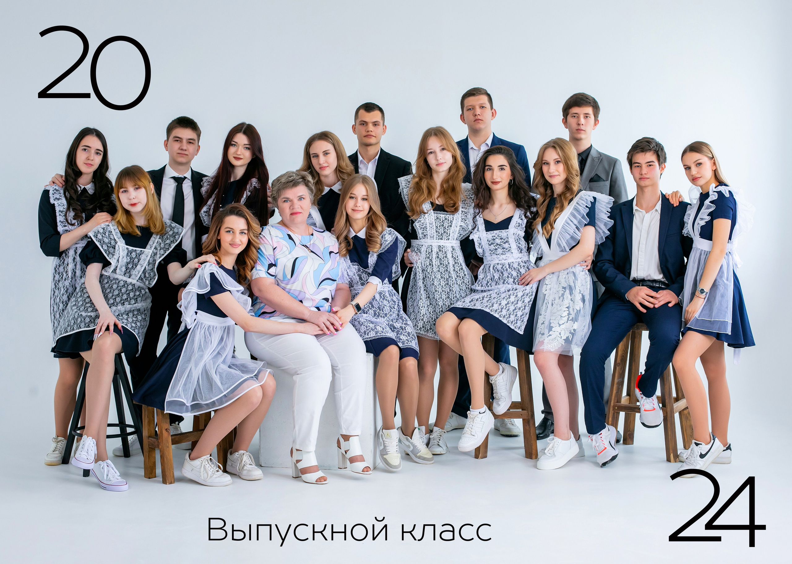 Альбом 10 разворотов. Выпускные фотокниги