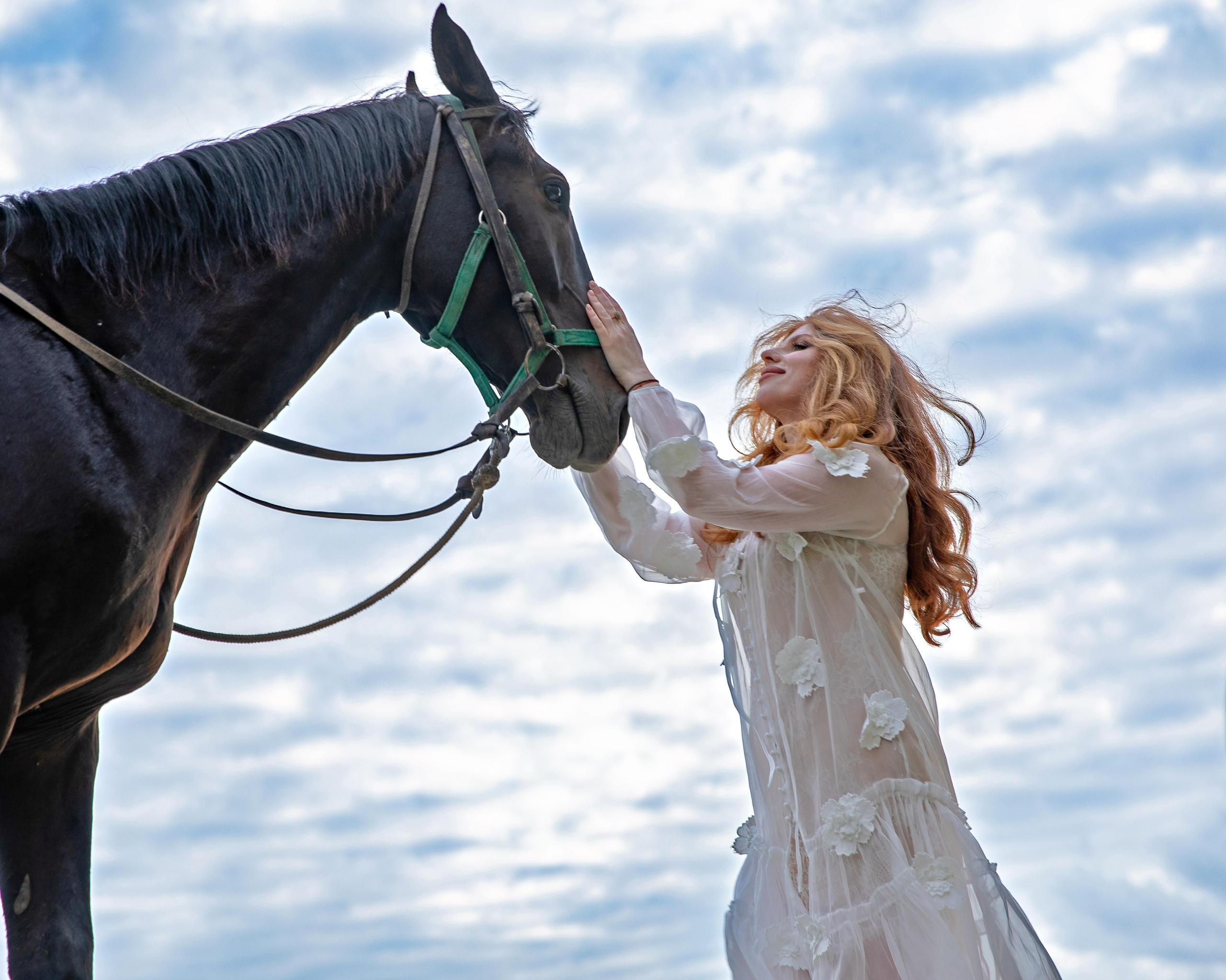 Фотосессия в конном клубе на лошадях. Фотограф в Кисловодске Юлия Федоренко
