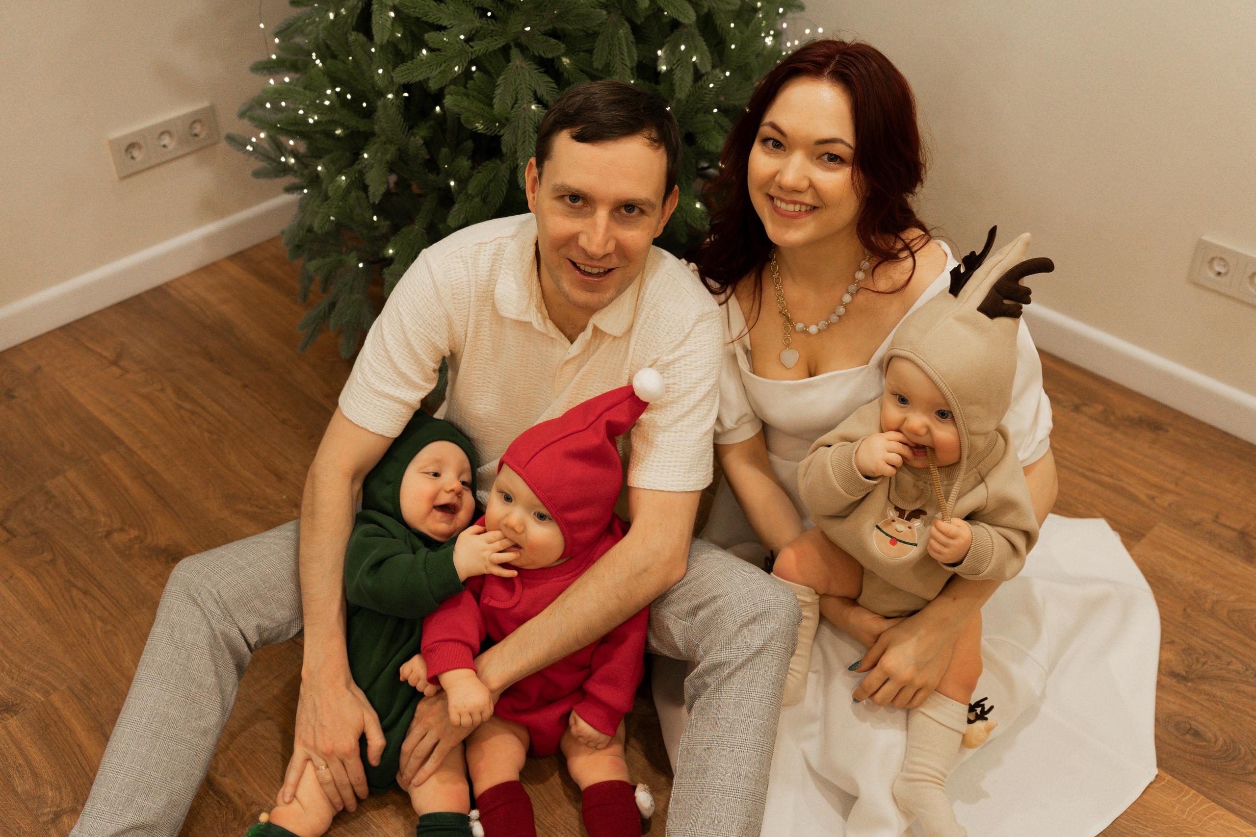 Новогодние тройняшки. Главная