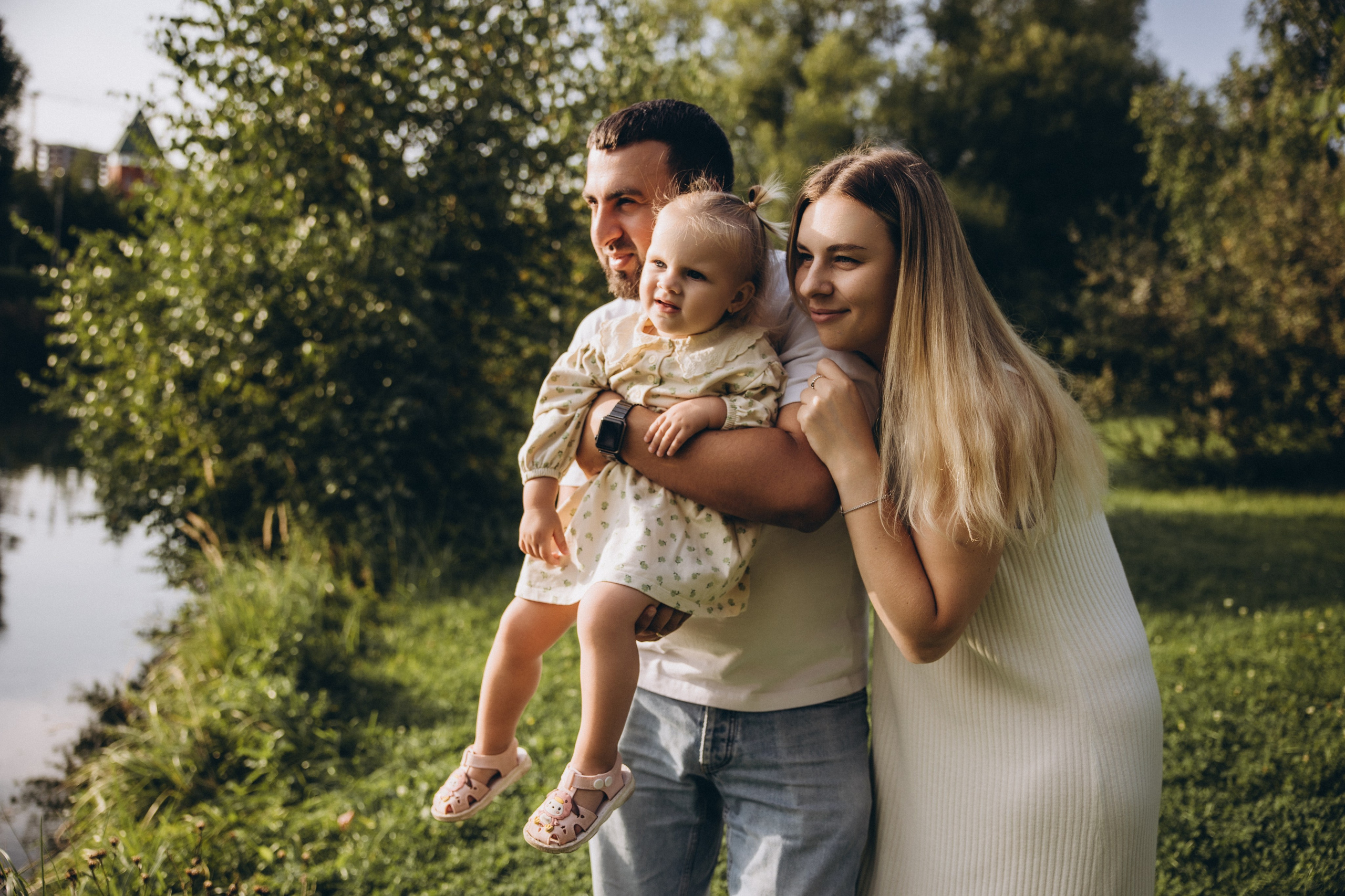 На прогулку все вместе!. Семейный и свадебный фотограф в Москве Вероника Жибинова