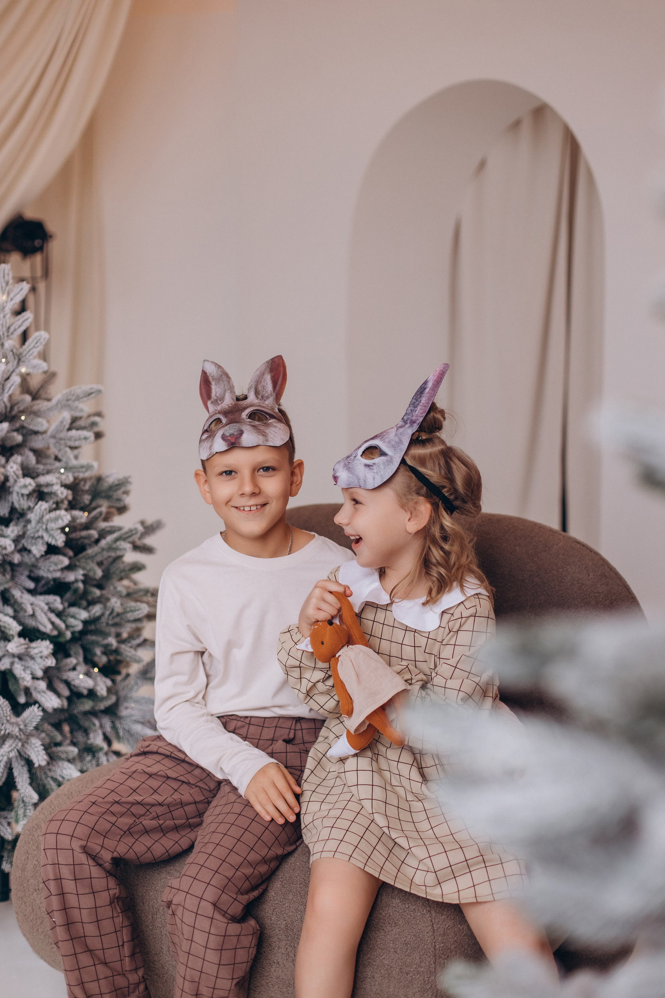 Новогодняя история для семьи Тищенко. Валентина Удалая — семейный и портретный фотограф в Брянске